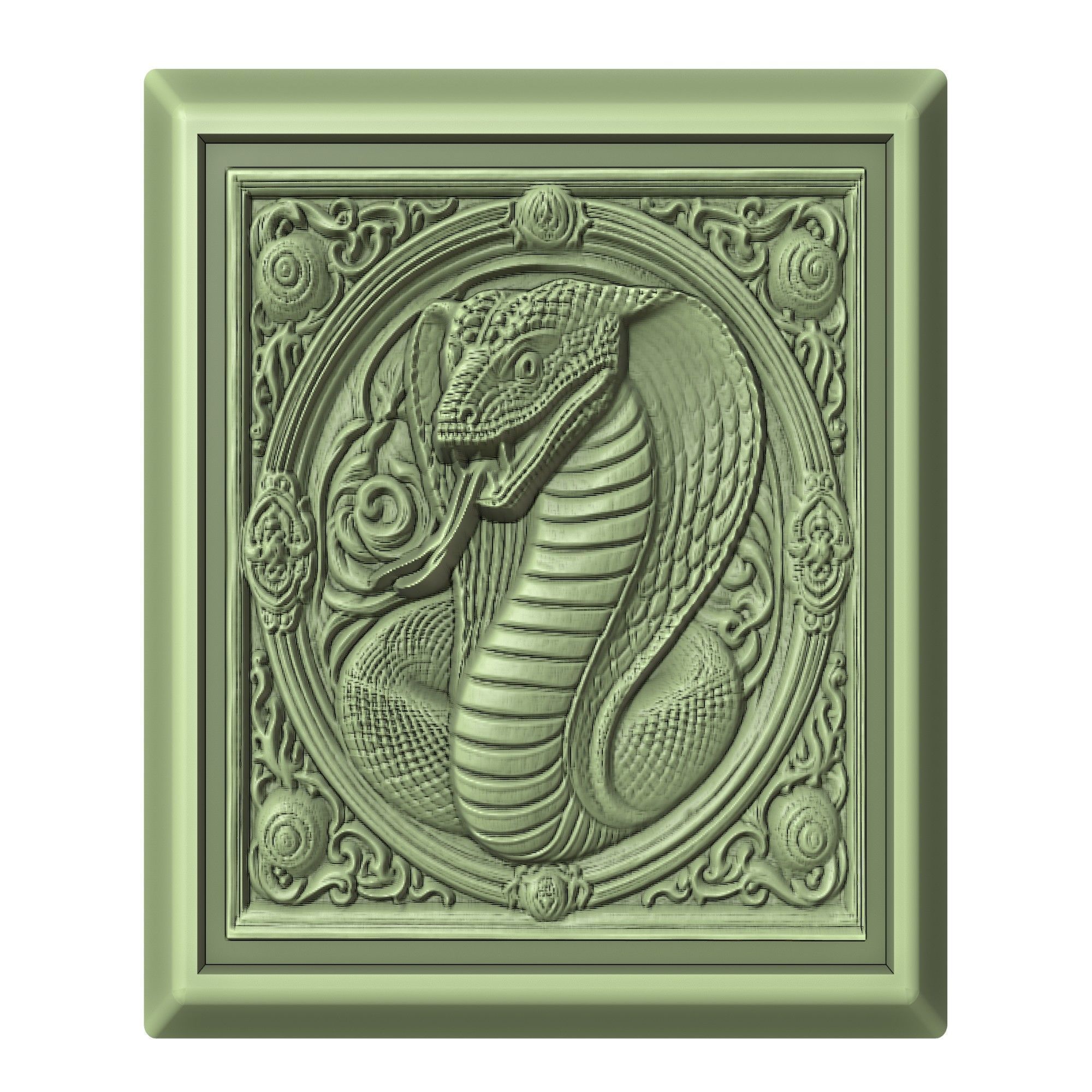 Snake Animal 3D print model_2