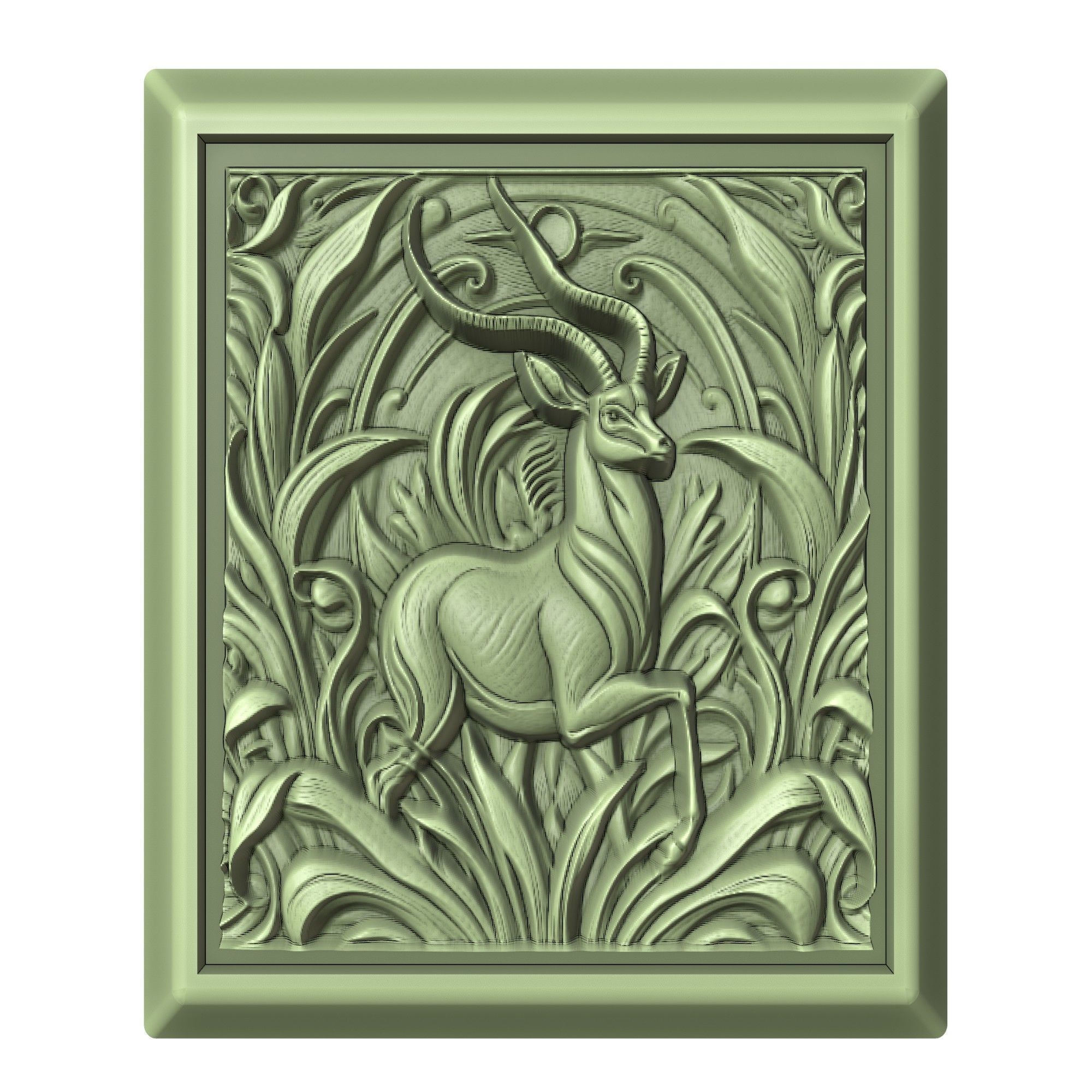 Antelope Animal 3D print model_2