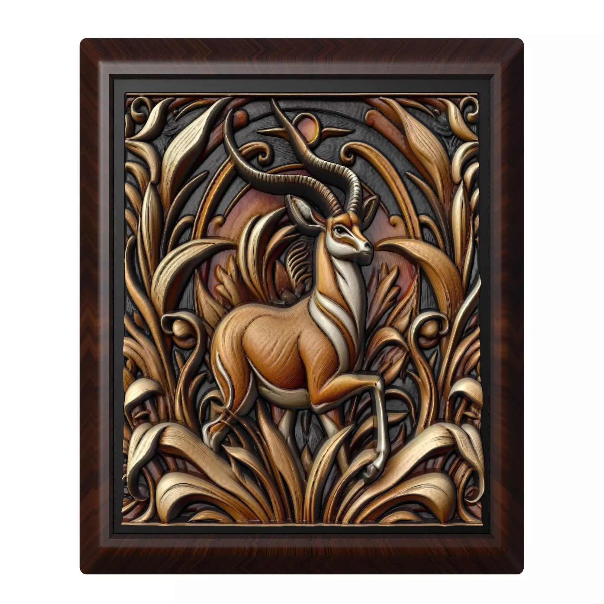 Antelope Animal 3D print model_0