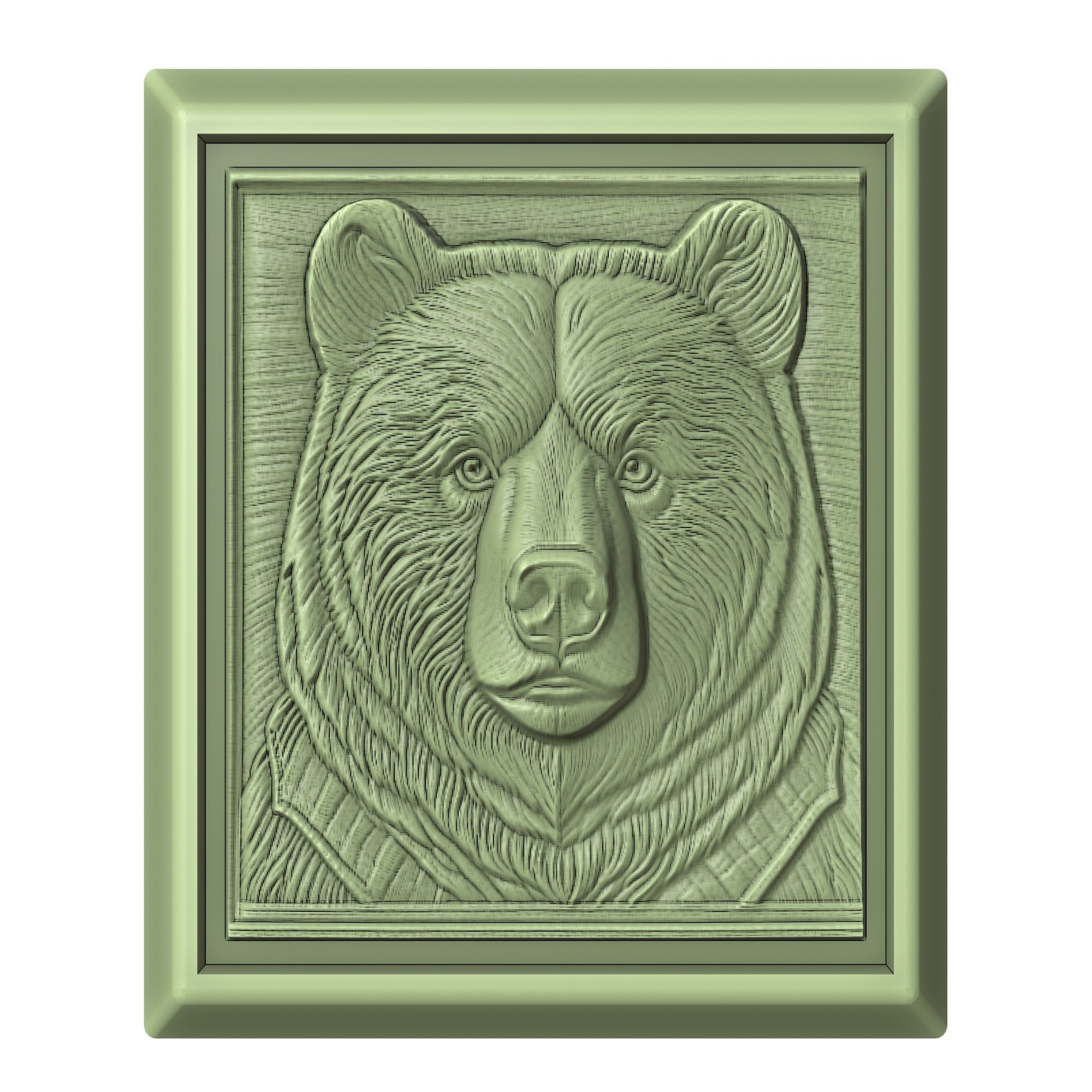 Bear Animal 3D print model_2