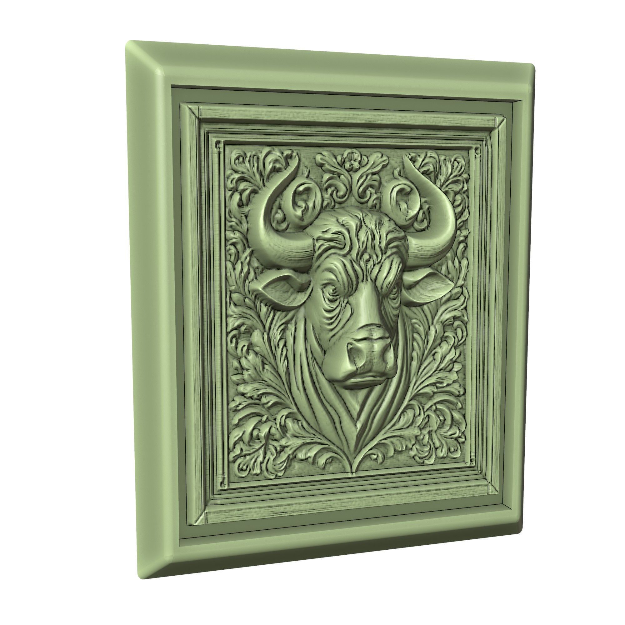 Bull Animal 3D print model_3