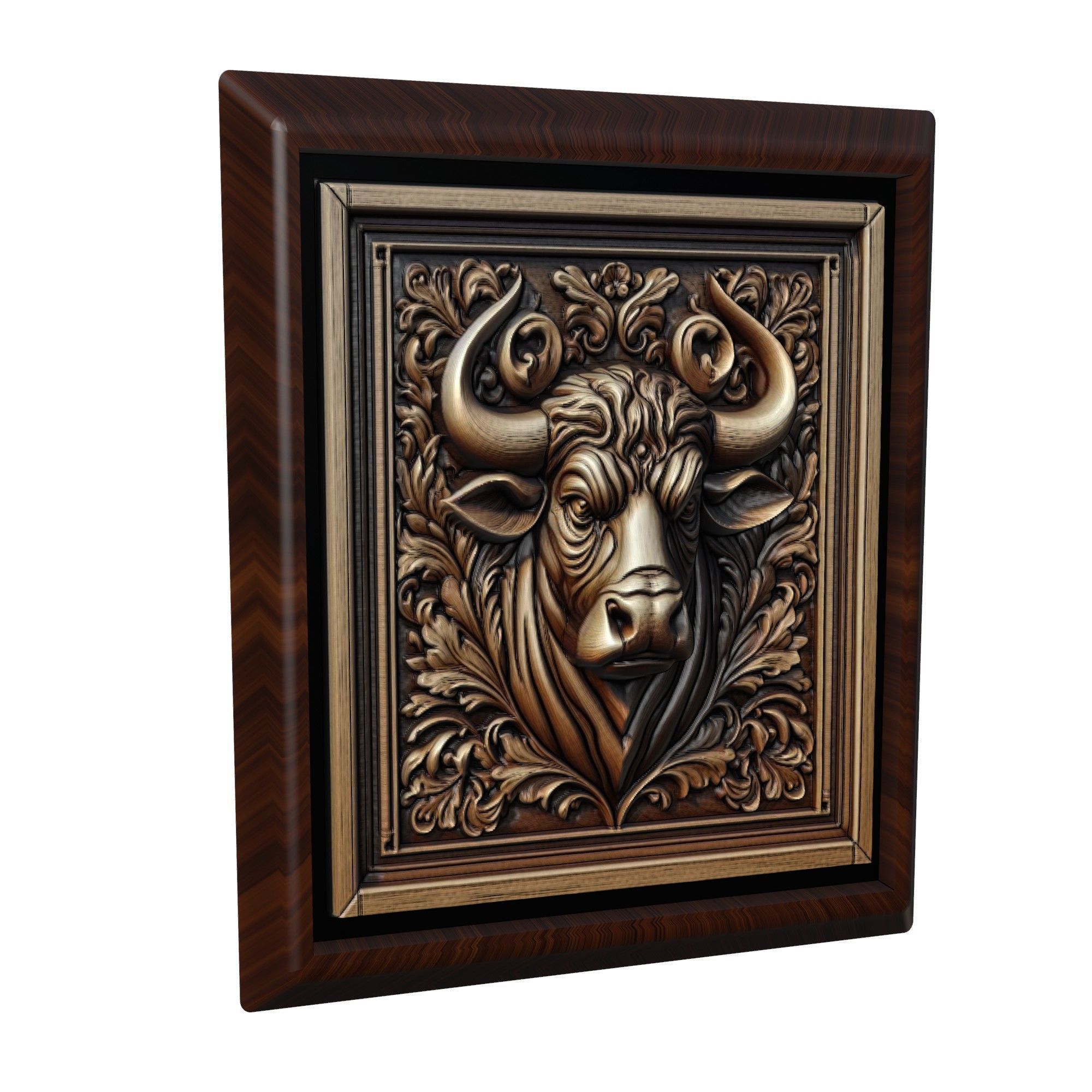 Bull Animal 3D print model_1