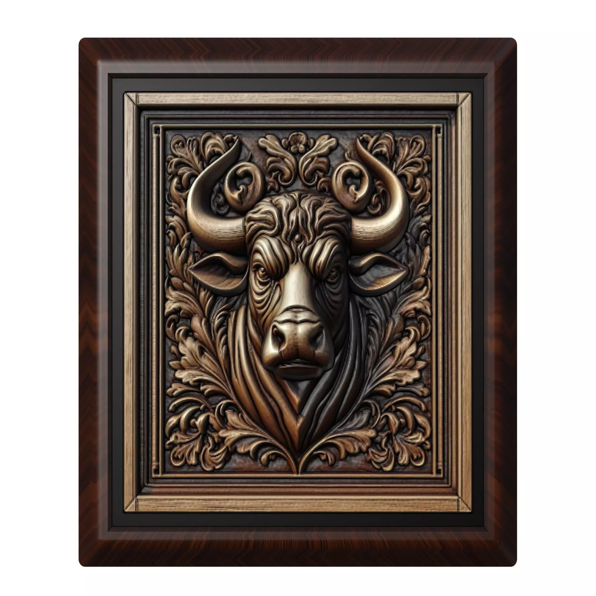 Bull Animal 3D print model_0