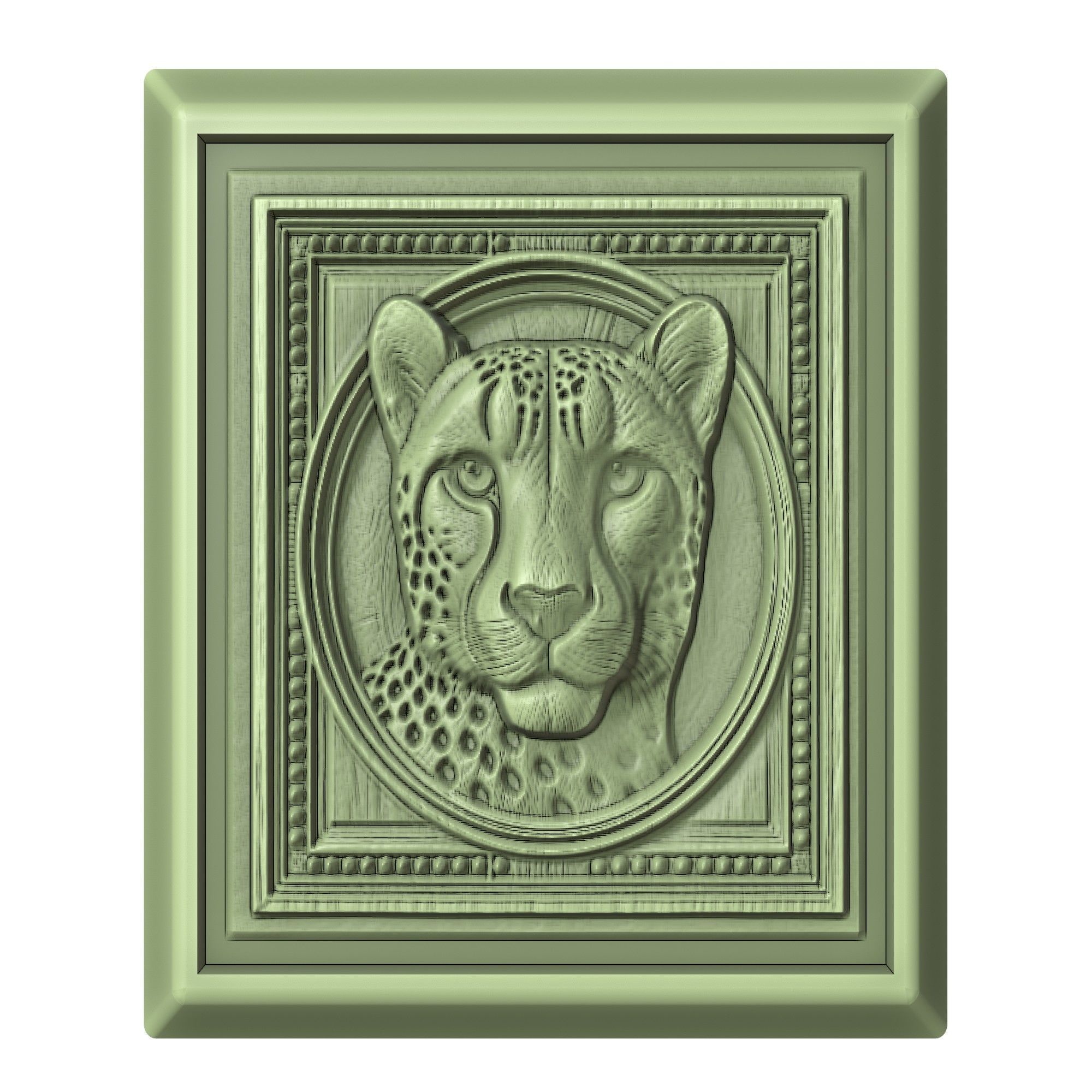 Cheetah Animal 3D print model_2