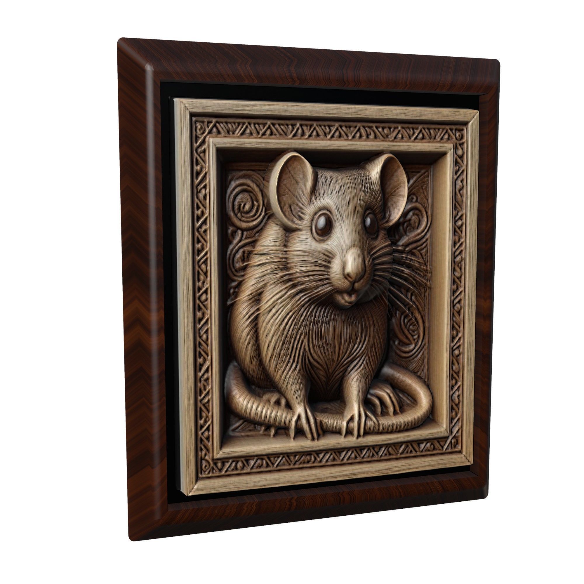 Rat Animal 3D print model_1