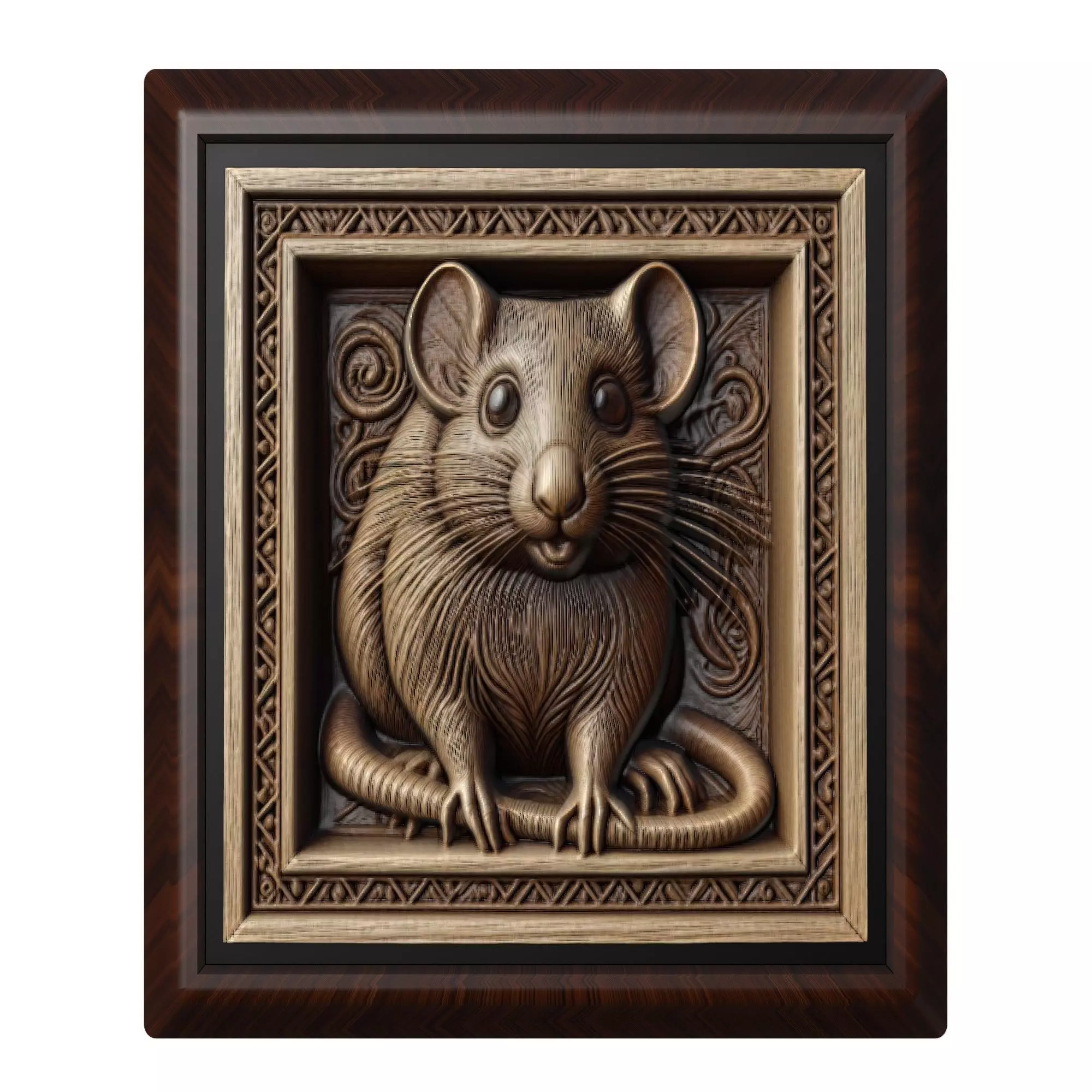 Rat Animal 3D print model_0