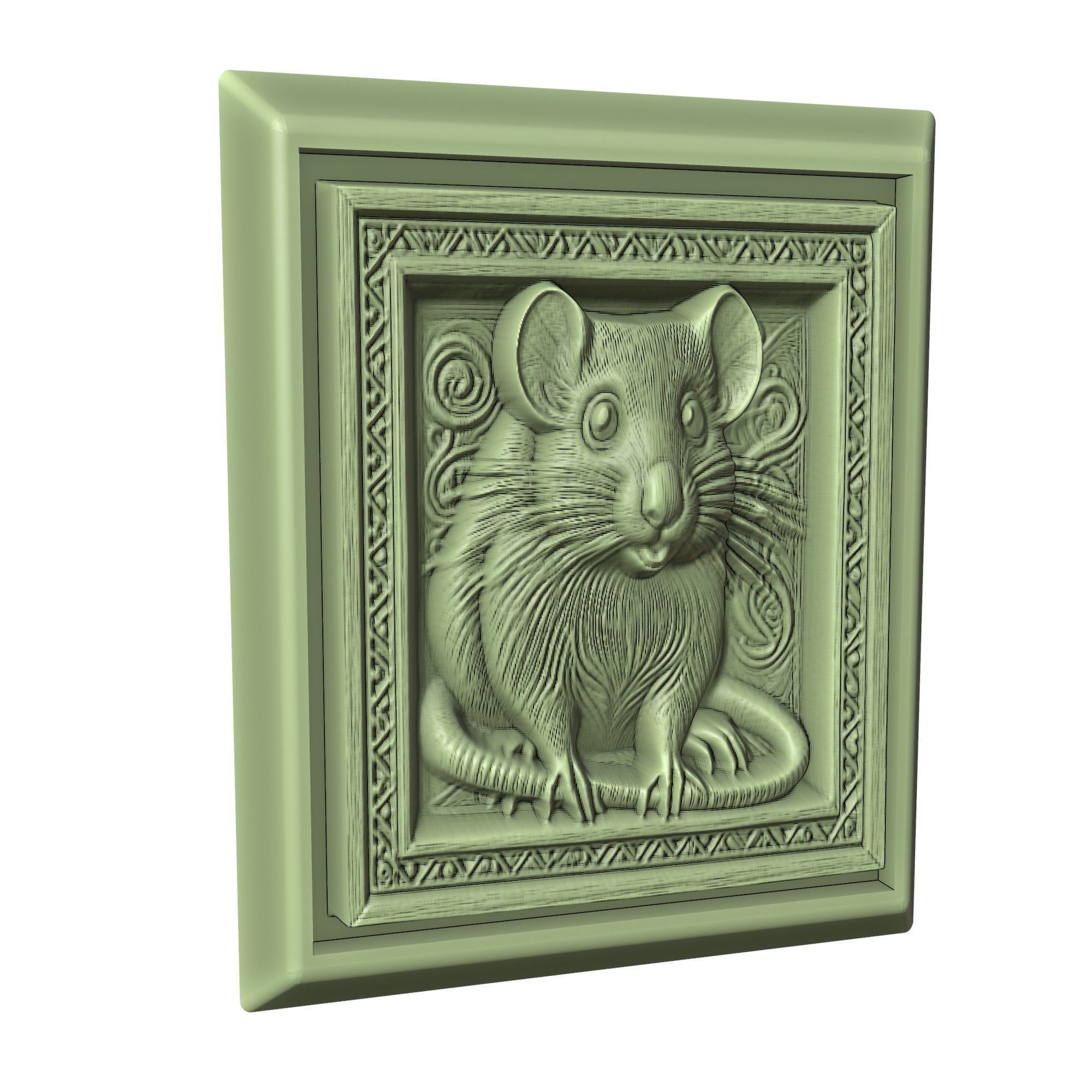 Rat Animal 3D print model_3
