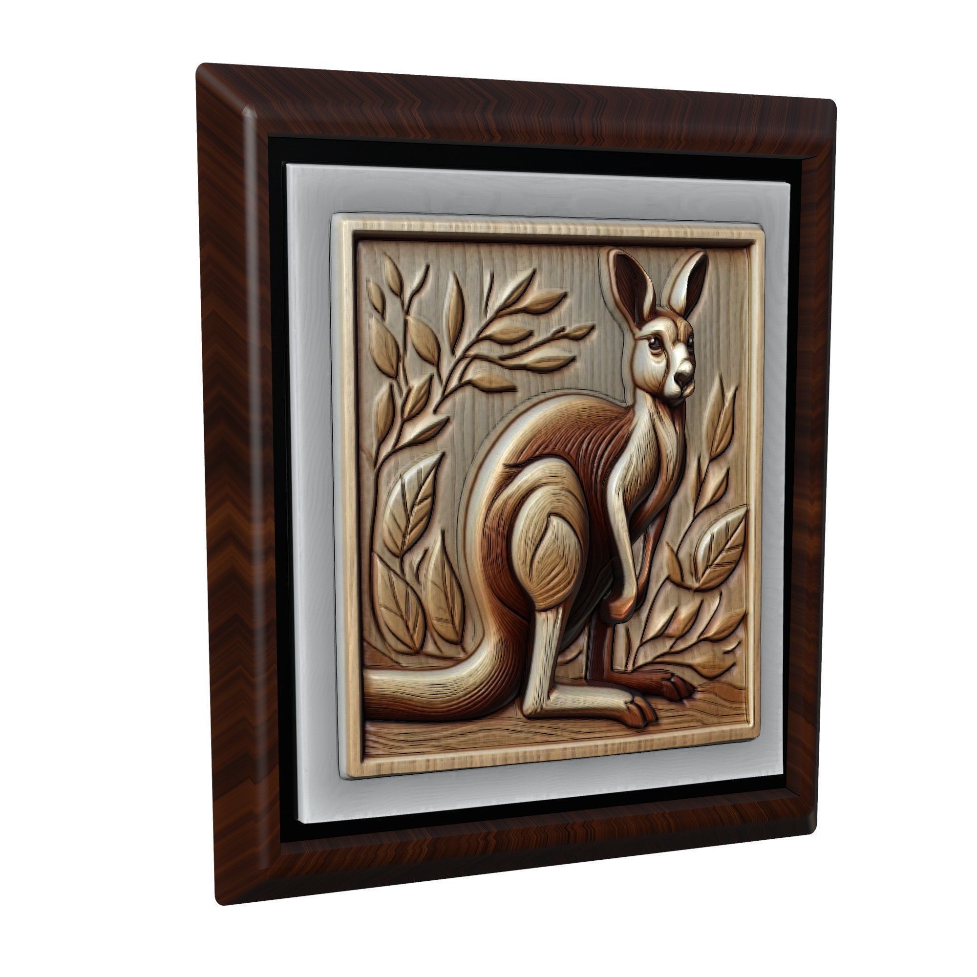 Kangaroo Animal 3D print model_1