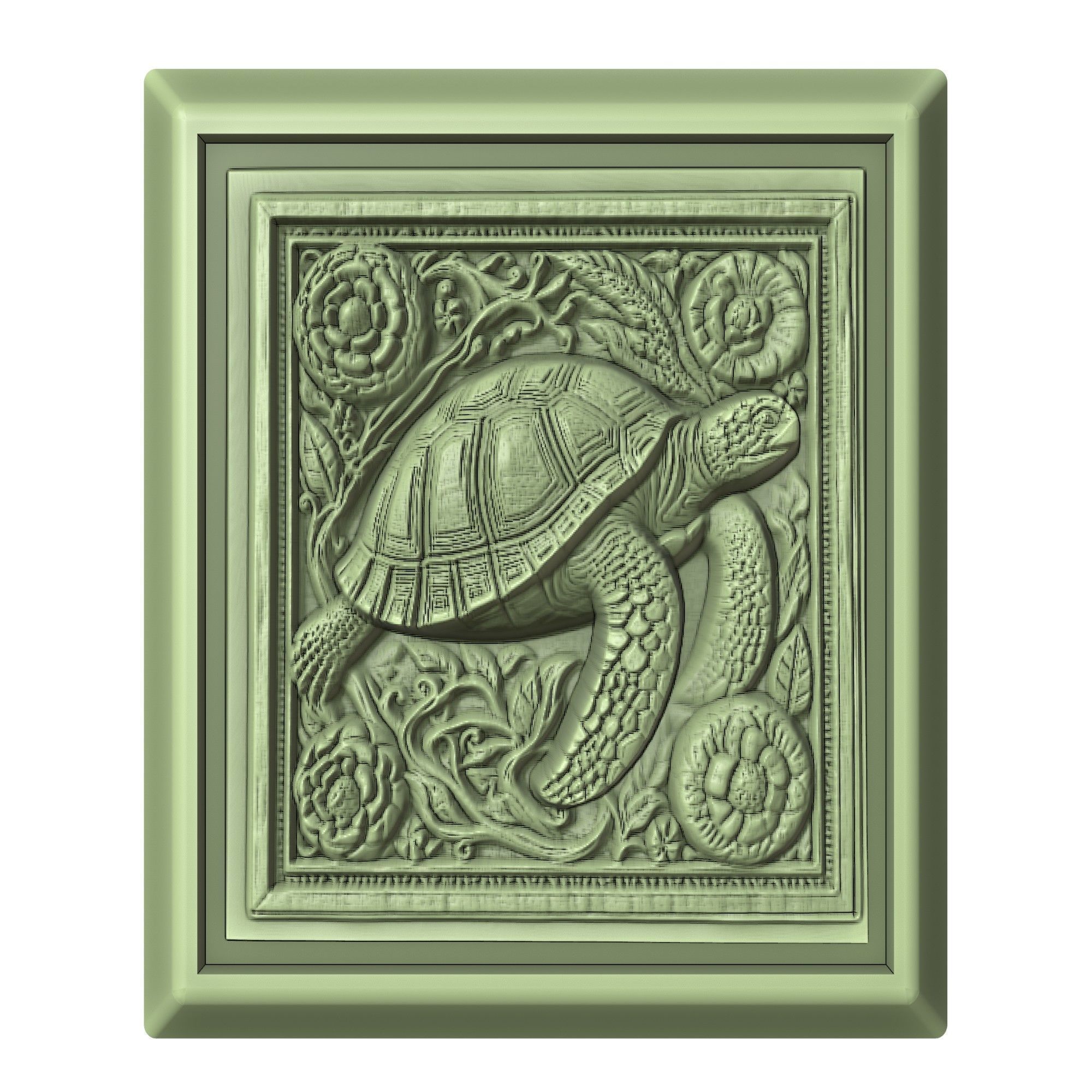 Turtle Animal 3D print model_2