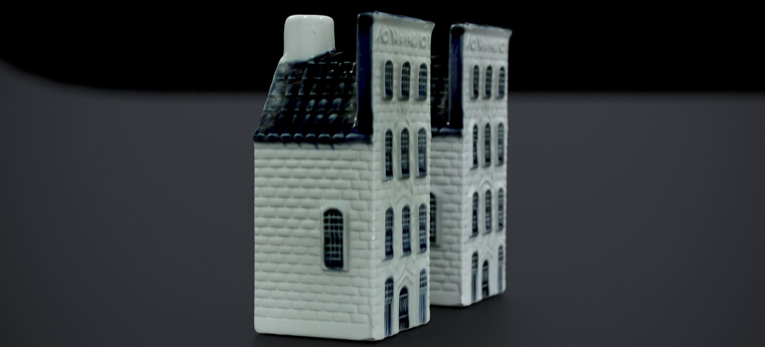 DUTCH DELFT HOUSE 27 2023 3D model_9