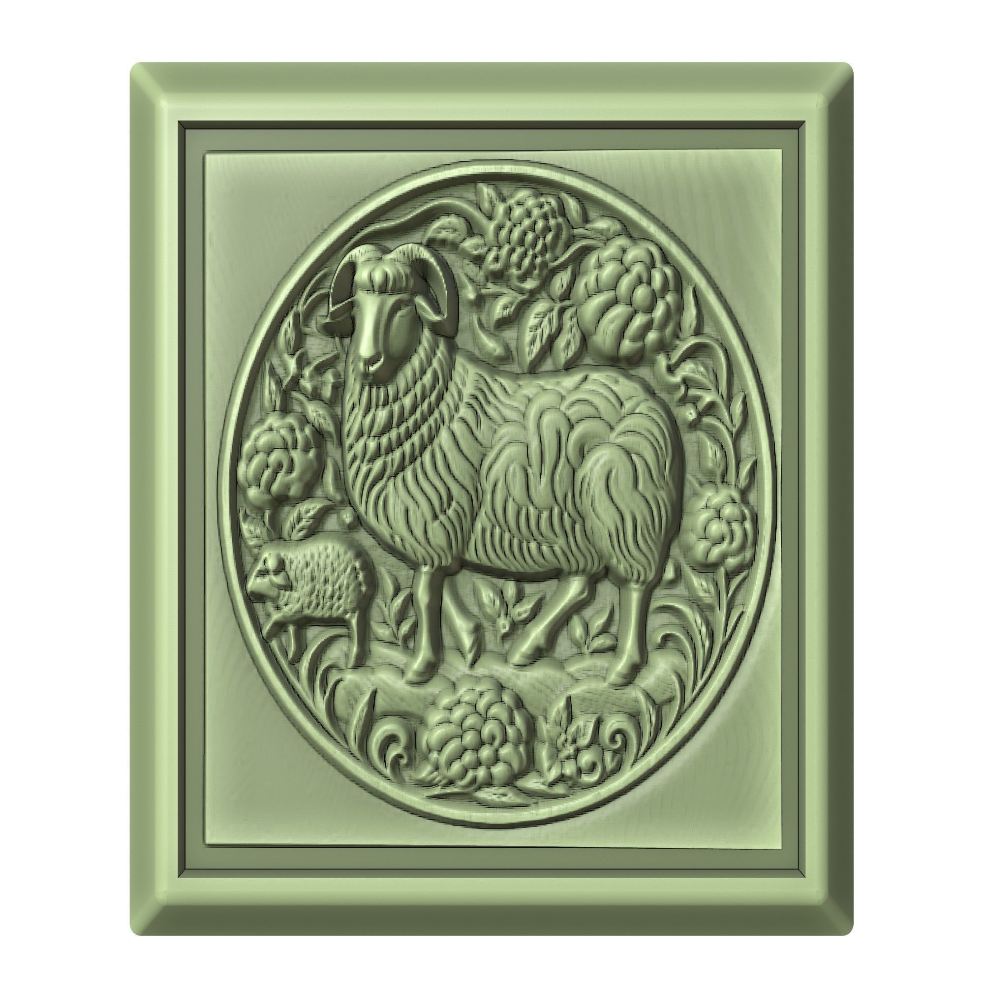 Sheep Animal 3D print model_2