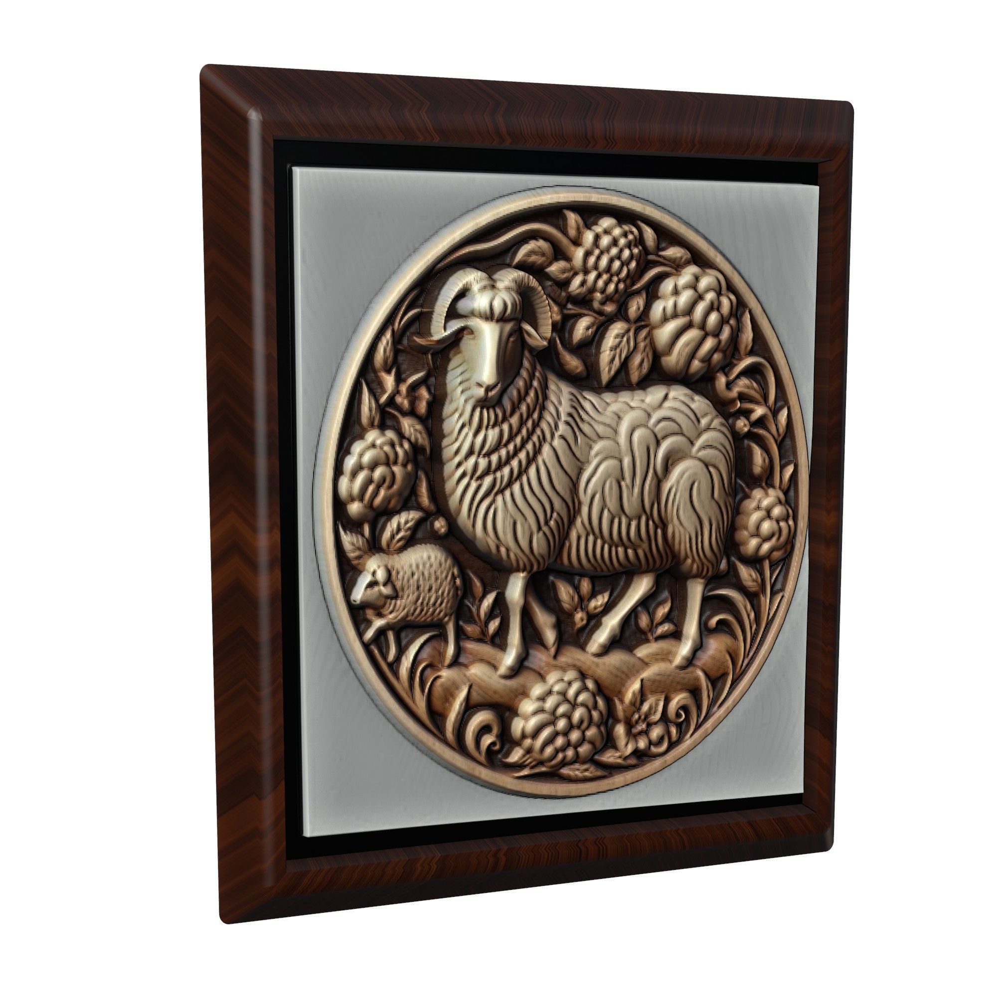 Sheep Animal 3D print model_1