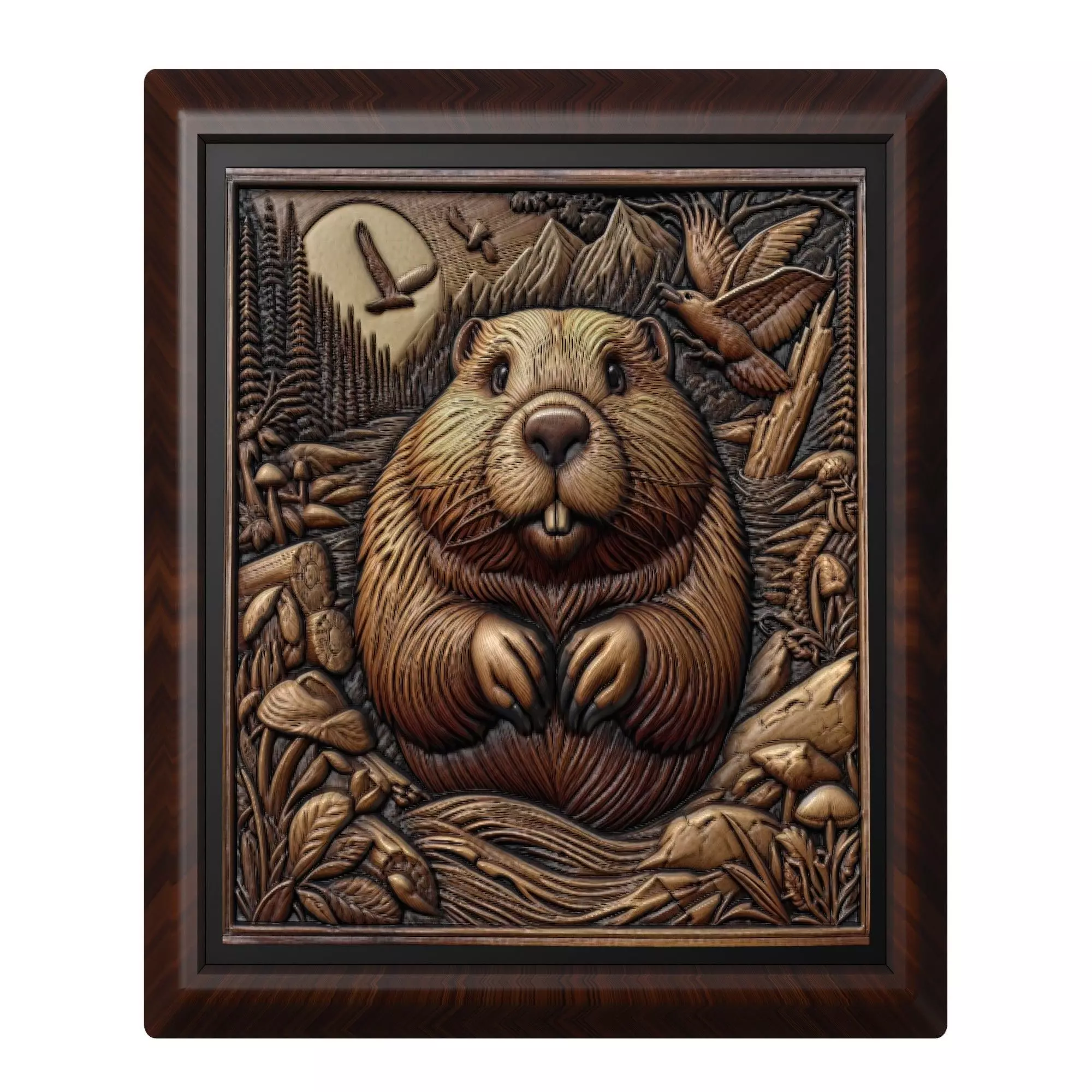 Beaver Animal 3D print model