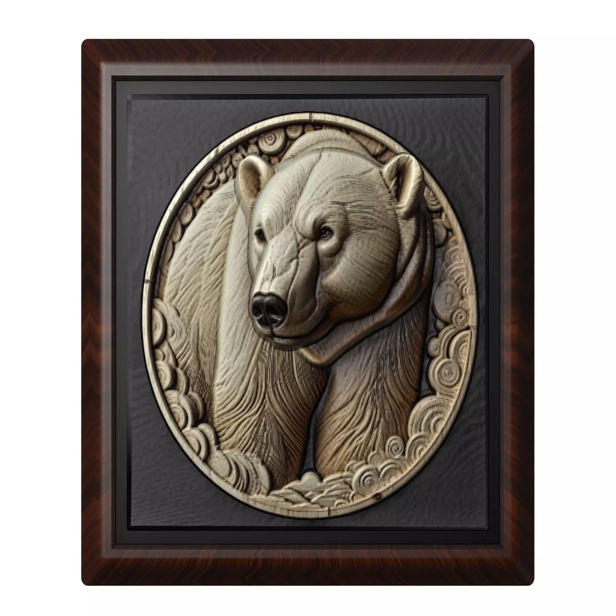 Polar Bear Animal 3D print model_0