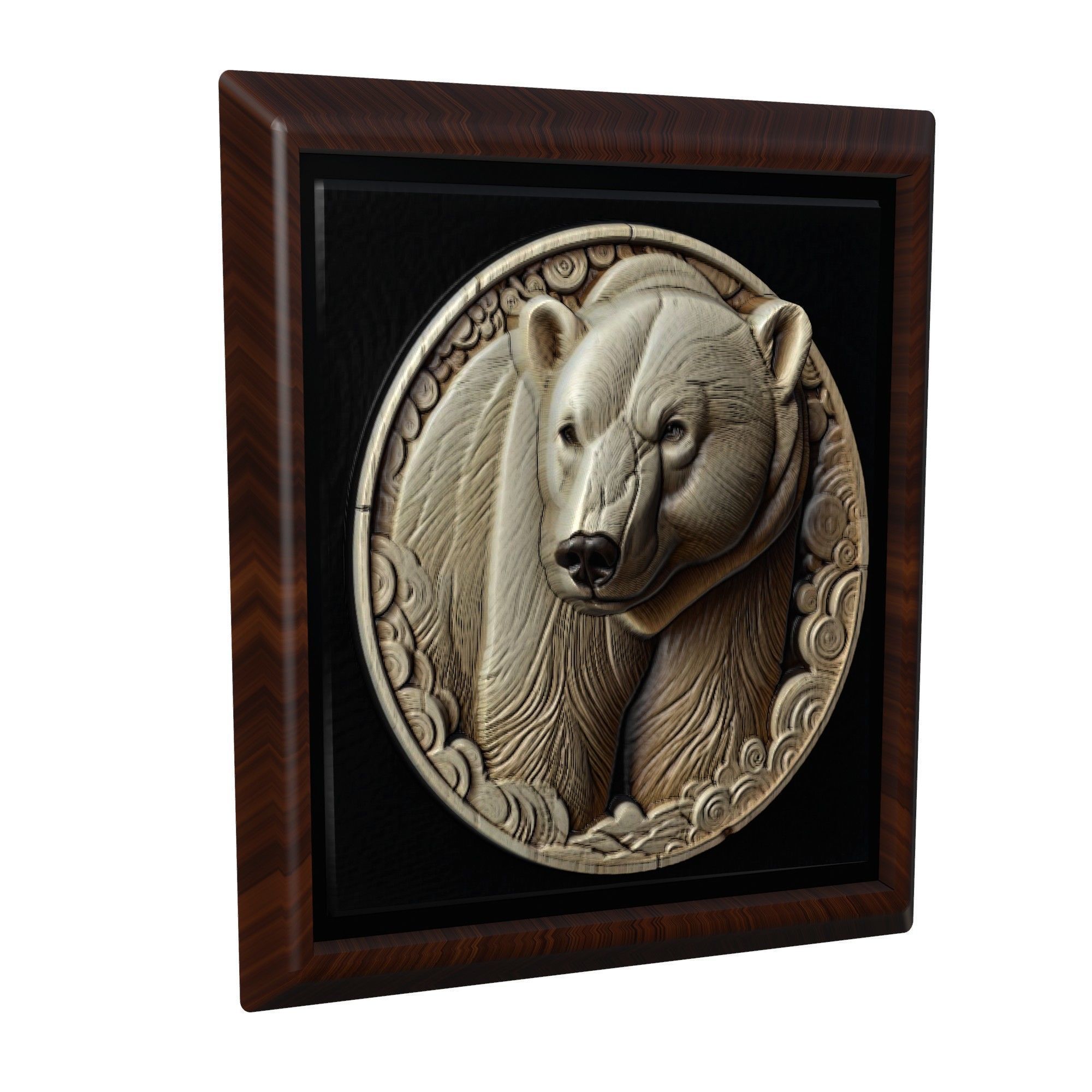 Polar Bear Animal 3D print model_1