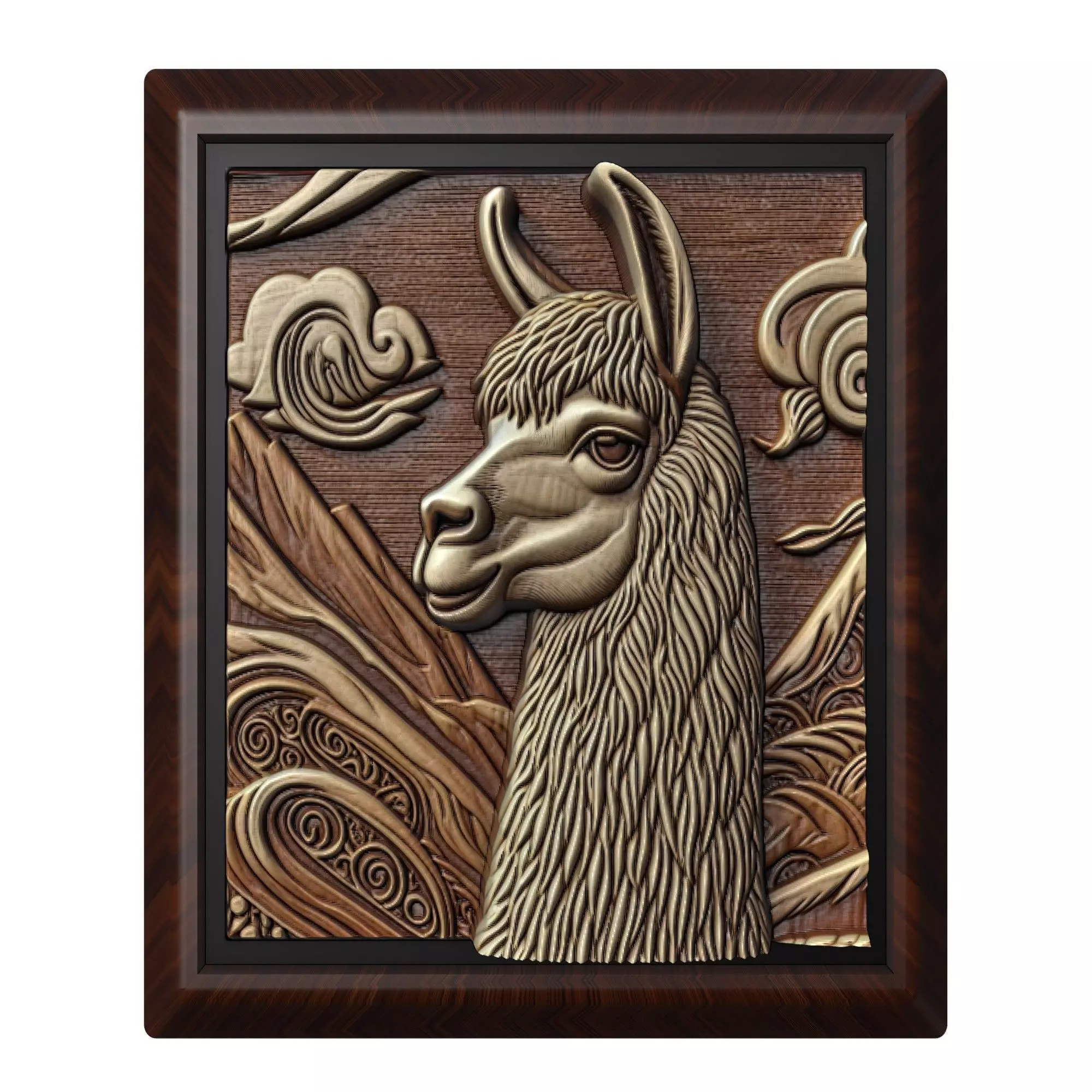 Llama Animal 3D print model