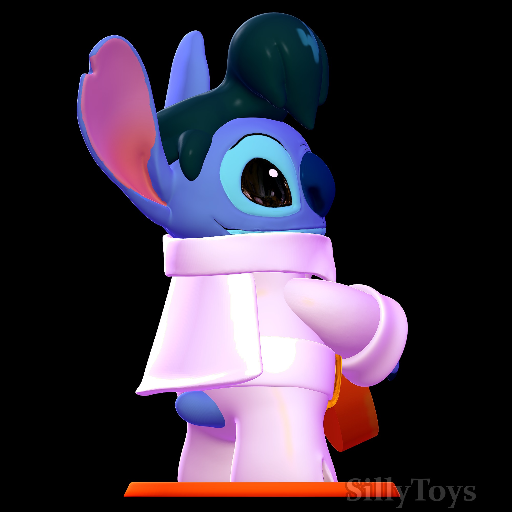 Elvis Stitch - Lilo and Stitch 3D print model_1