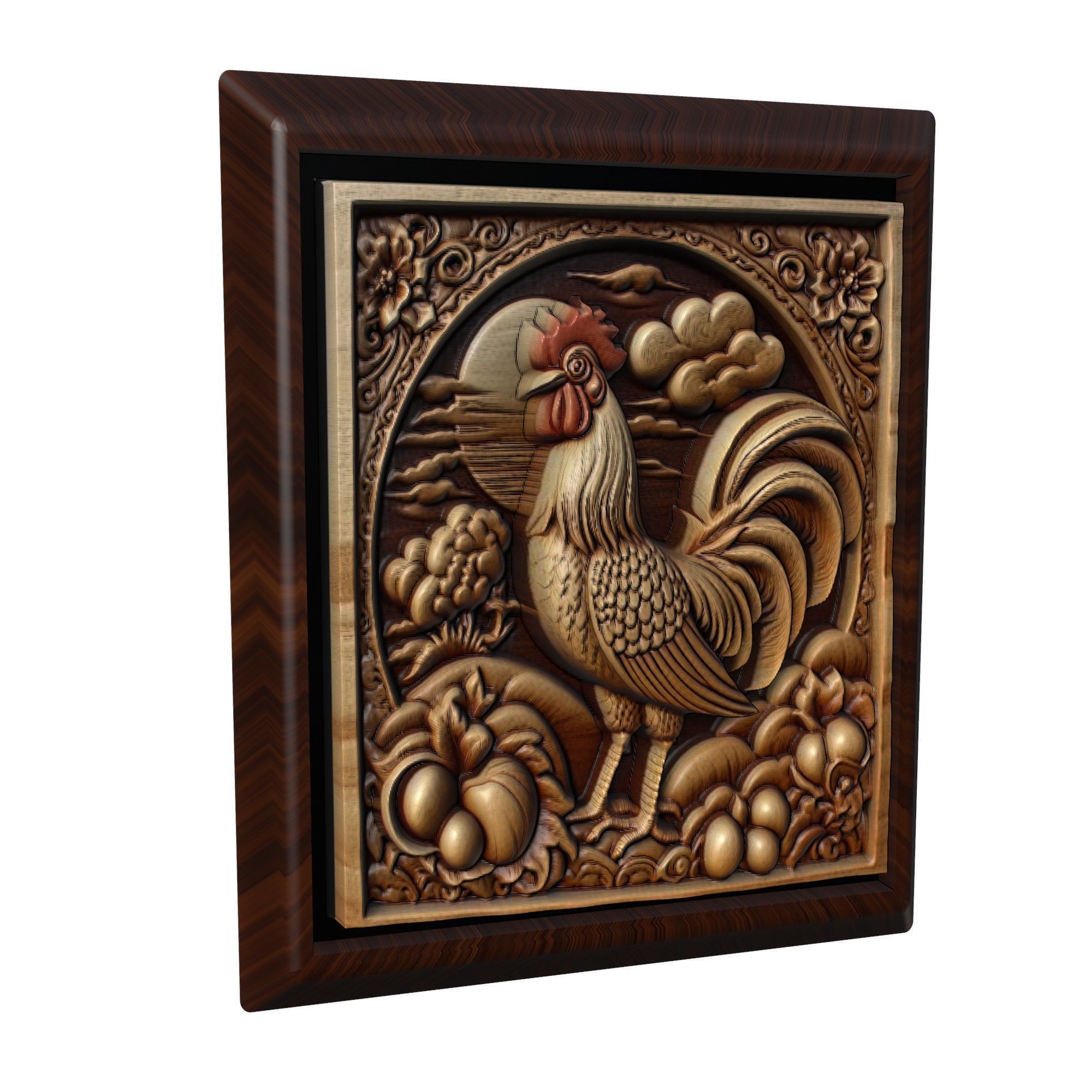 Chicken Animal 3D print model_1