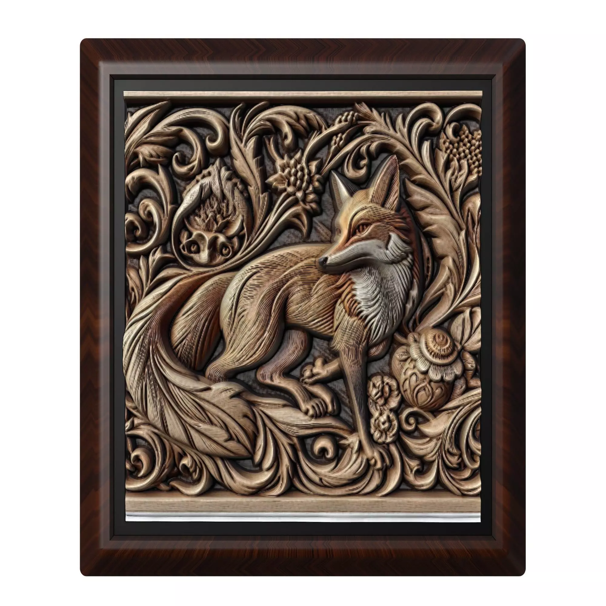 Fox Animal 3D print model_0