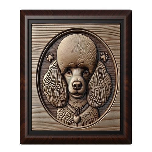 Dog Poodle Animal 3D print model