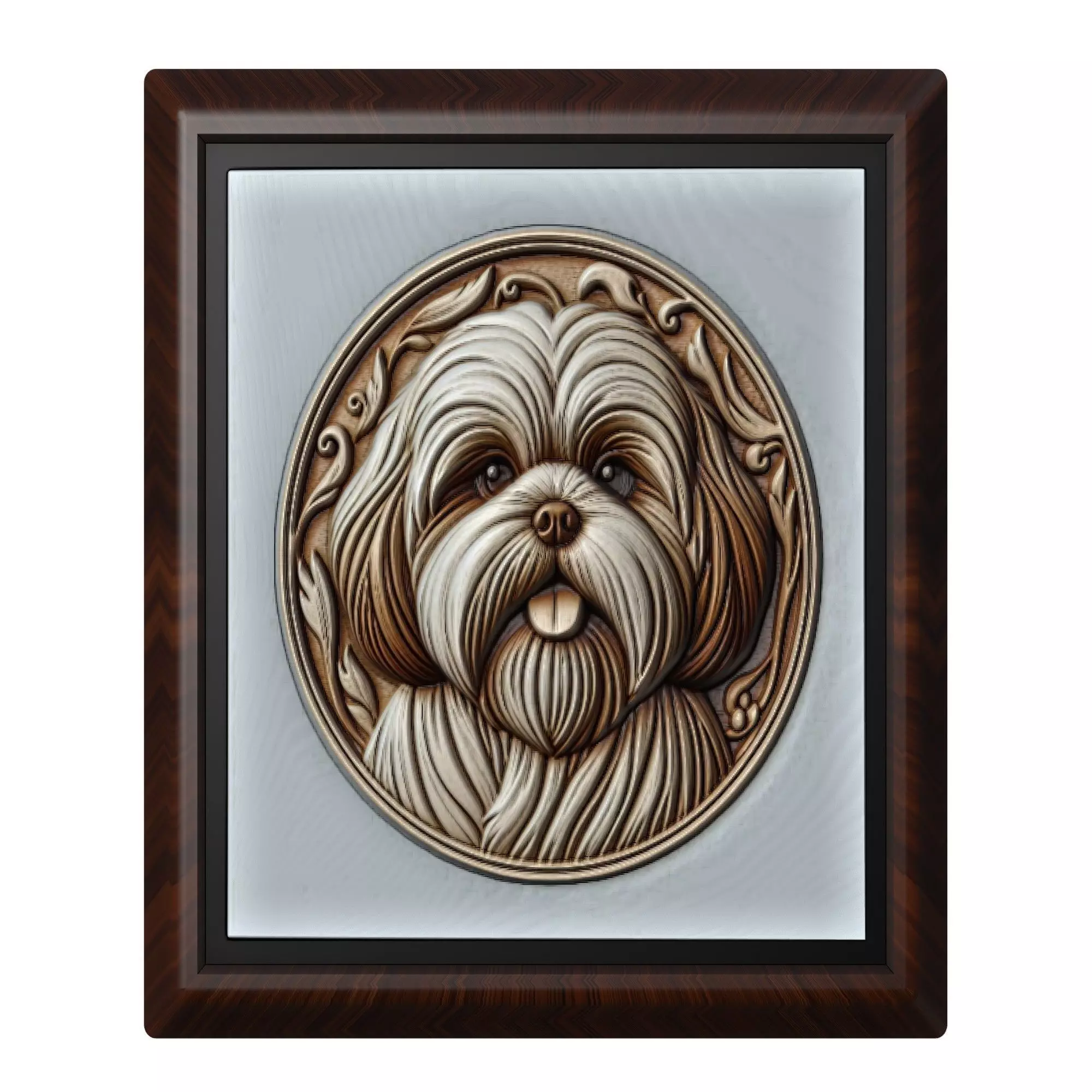 Dog Shih Tzu Animal 3D print model_0