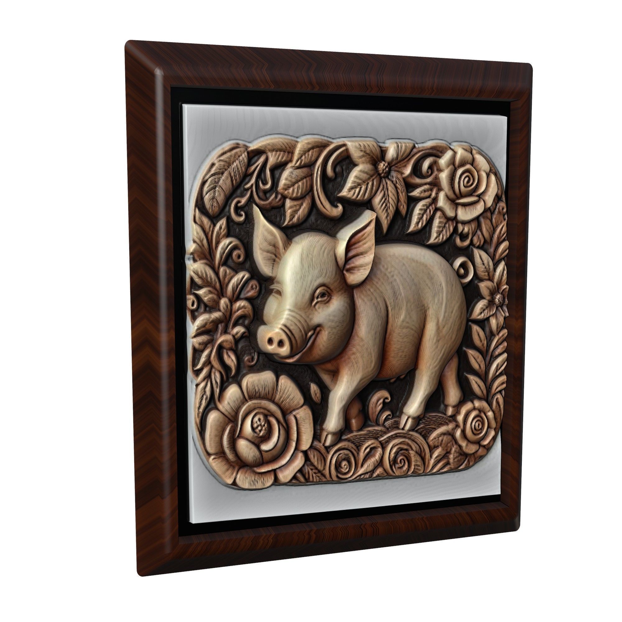 Pig Animal 3D print model_1