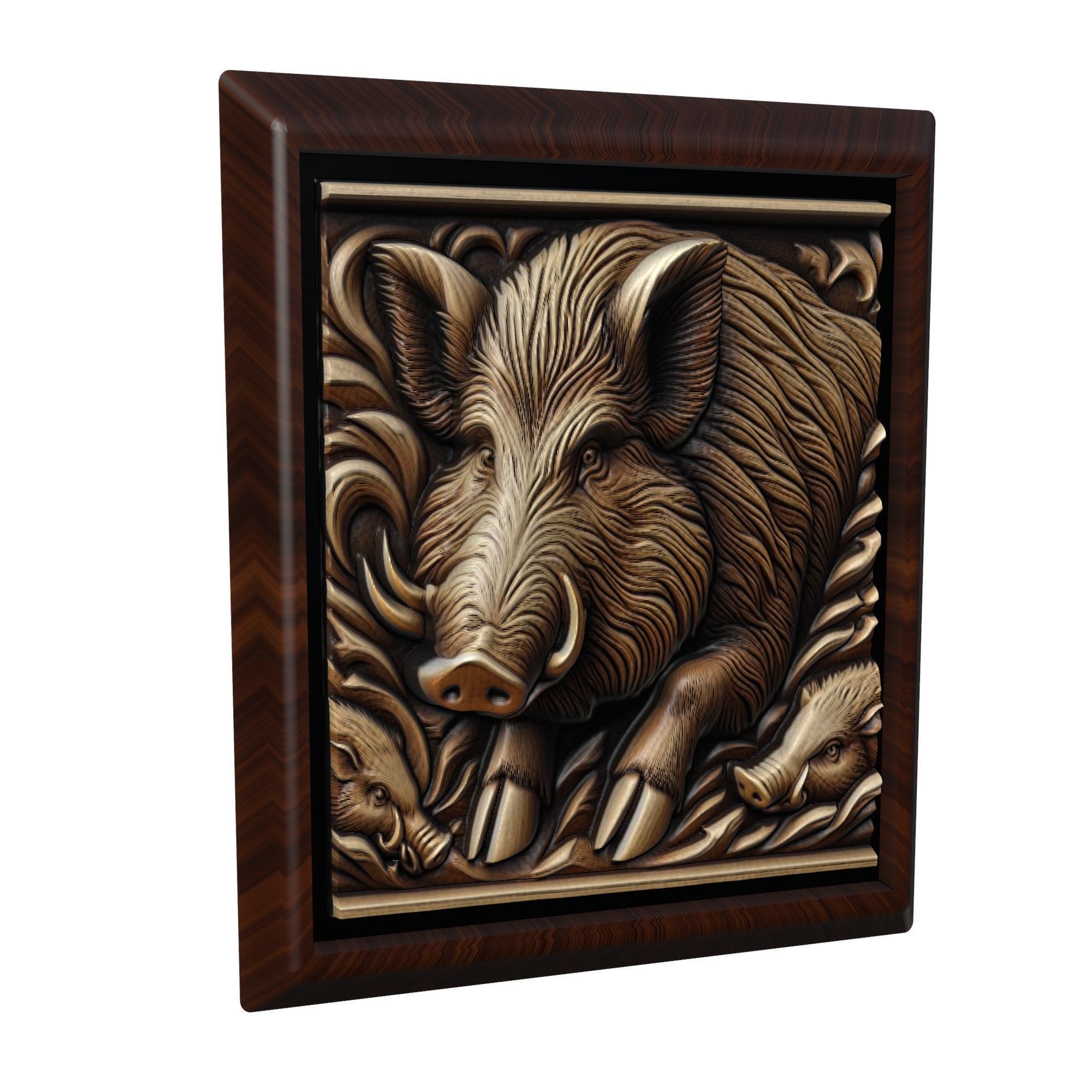 Wild Boar Animal 3D print model_1