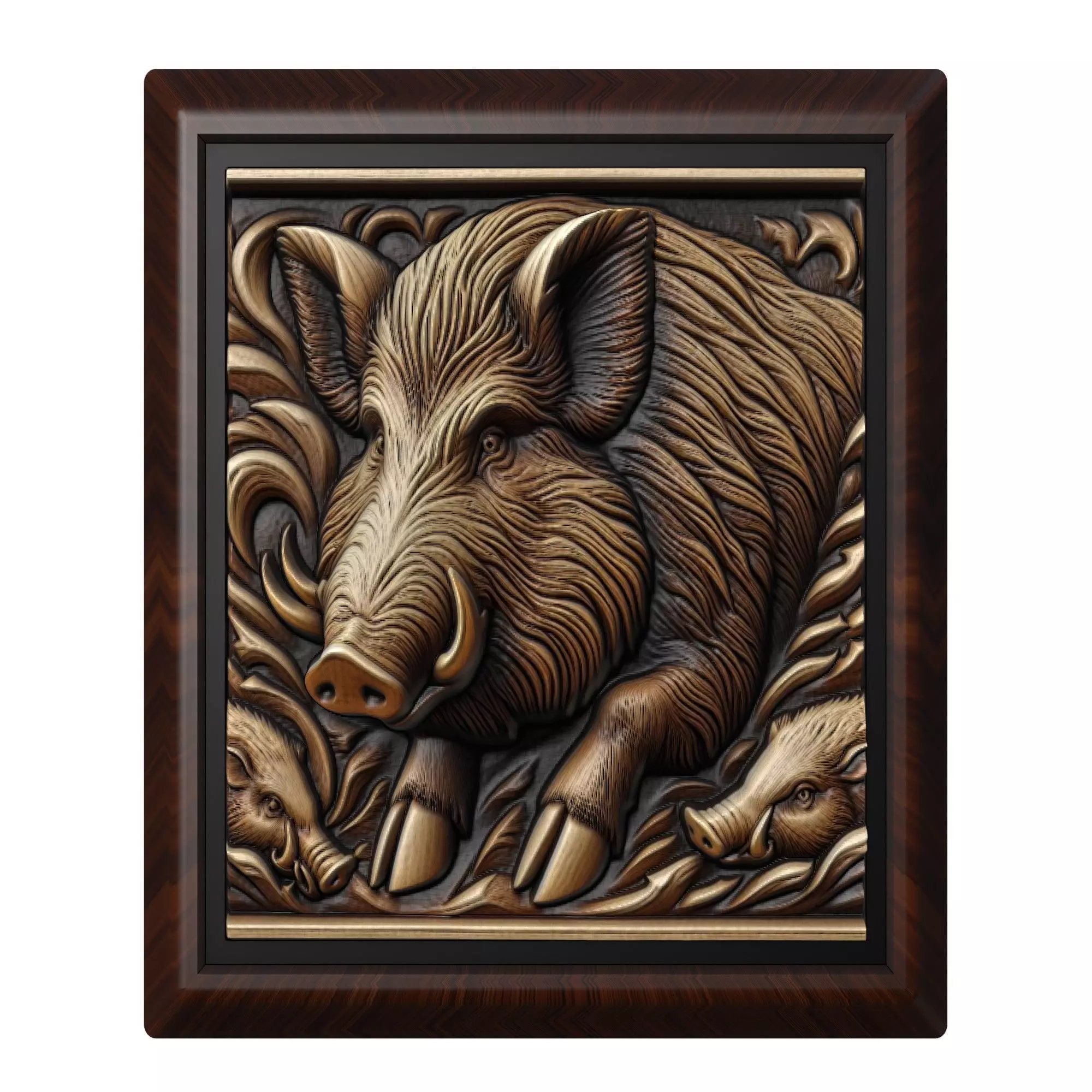 Wild Boar Animal 3D print model_0