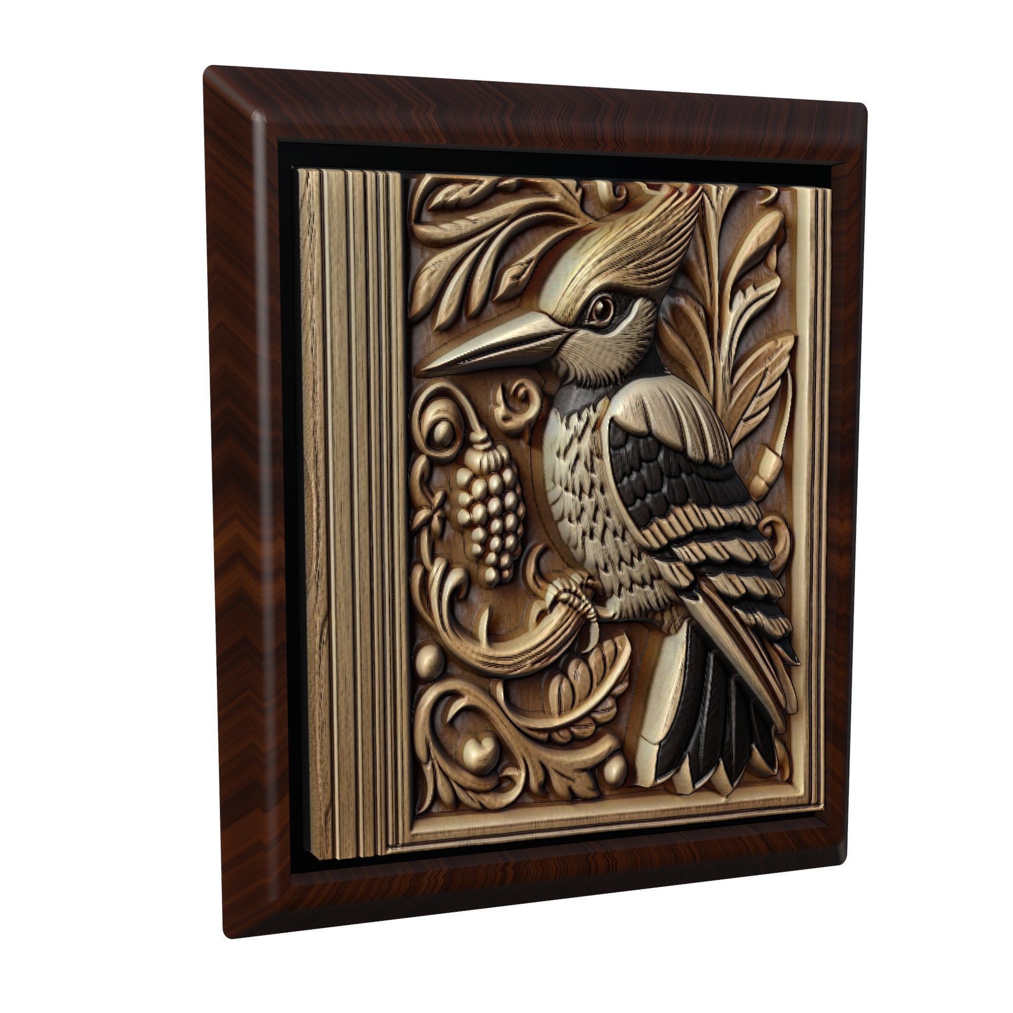 Woodpecker Animal 3D print model_1