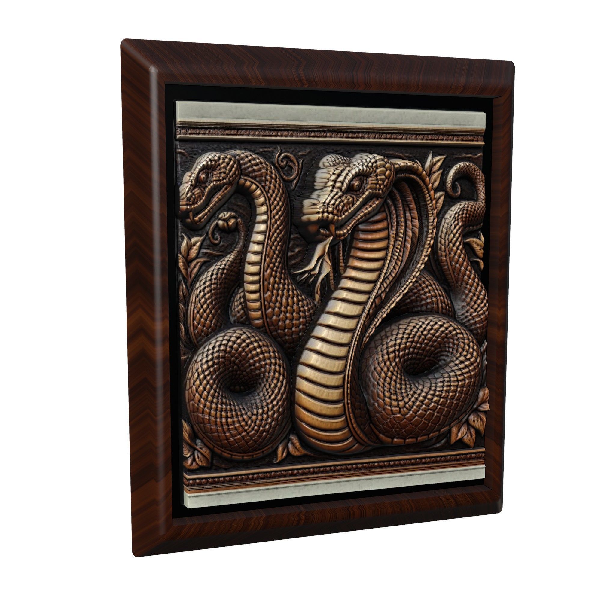 Snake Animal 3D print model_1