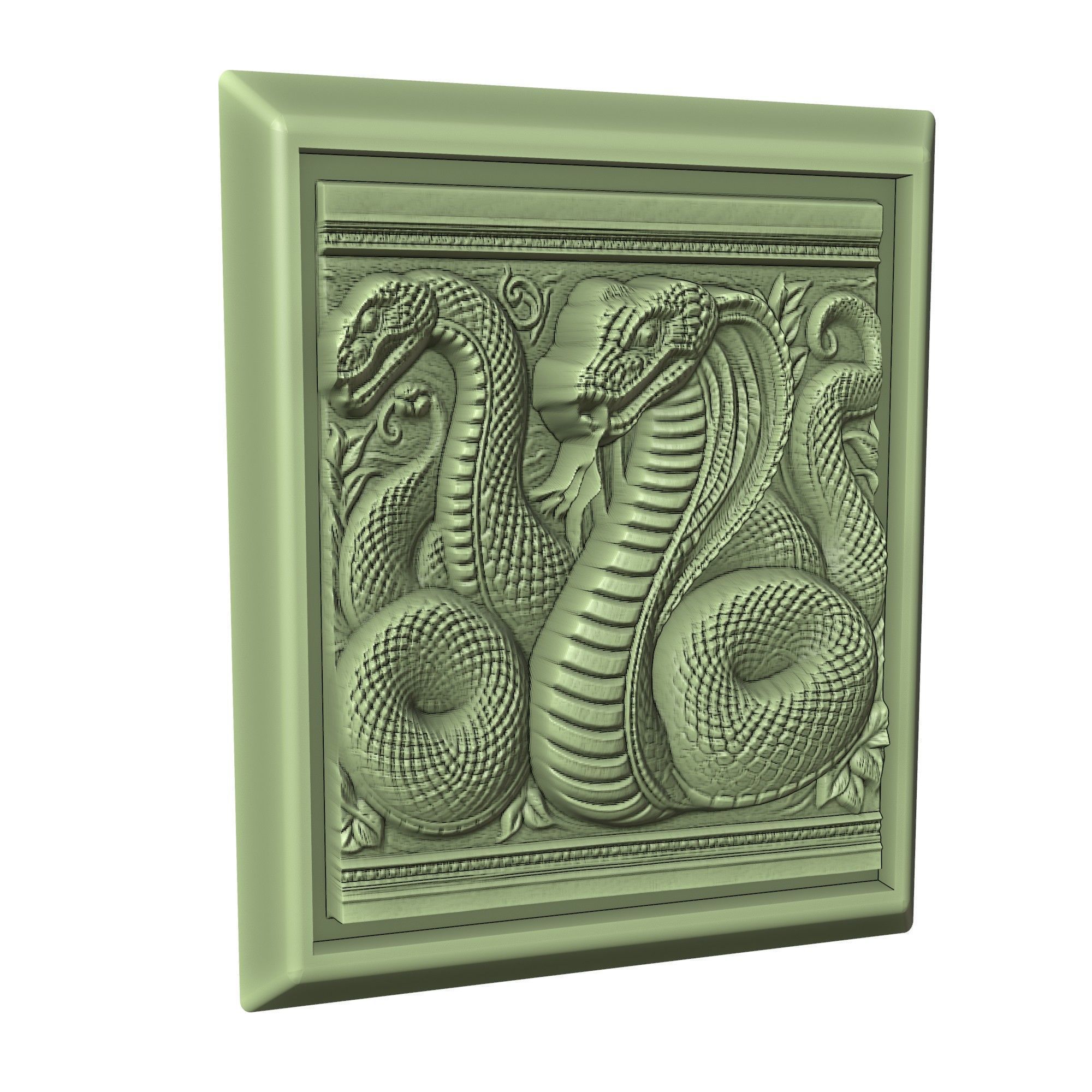Snake Animal 3D print model_3