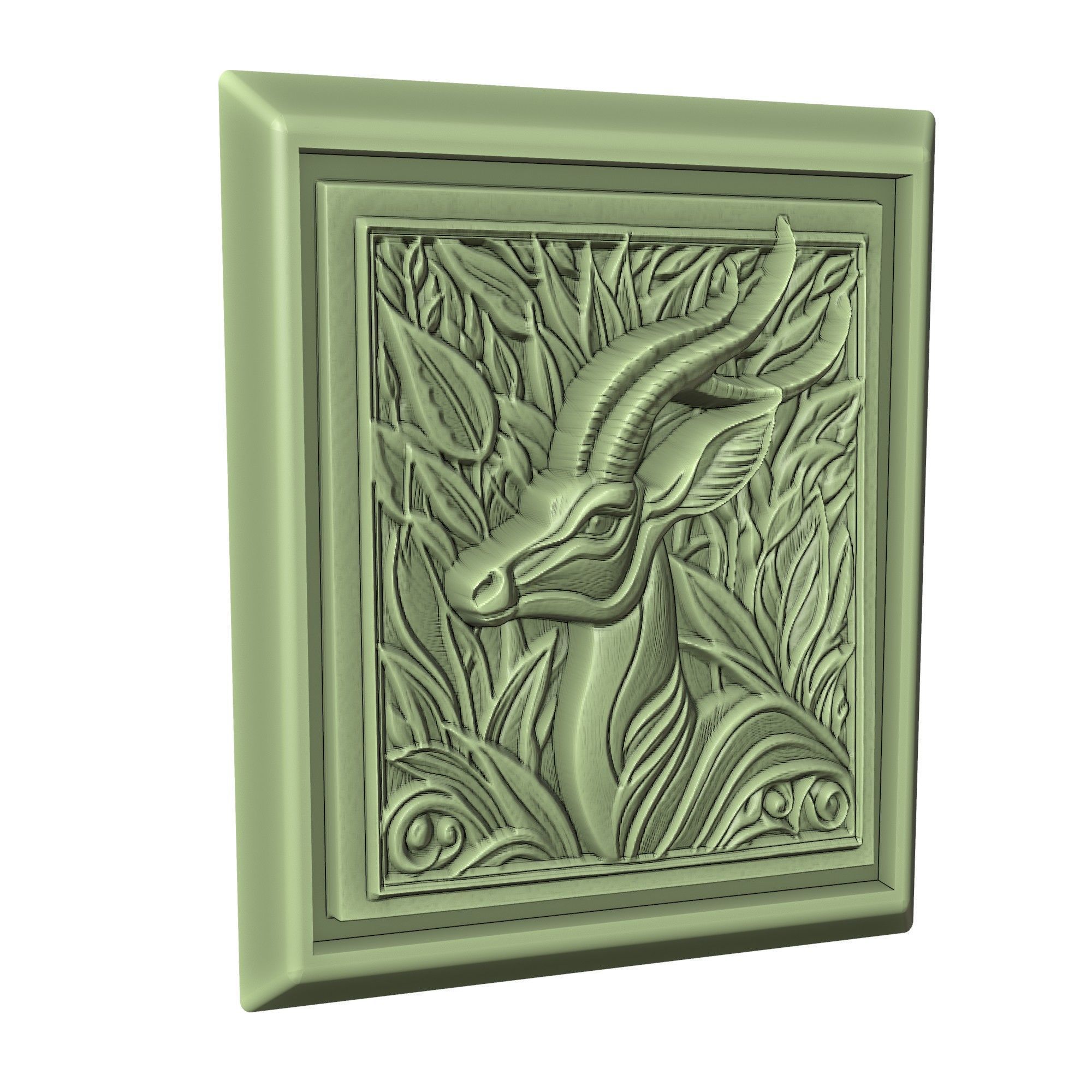 Antelope Animal 3D print model_3