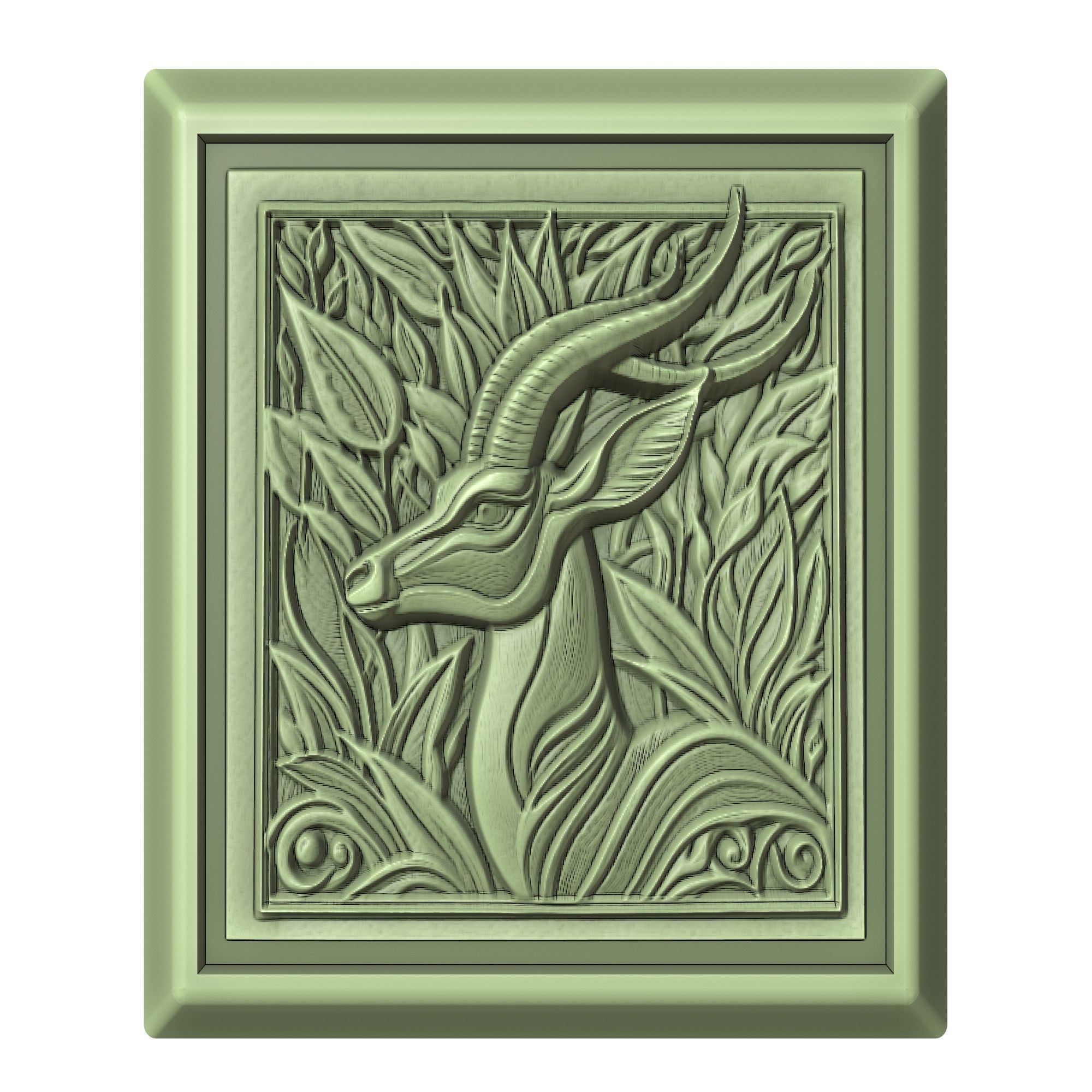 Antelope Animal 3D print model_2