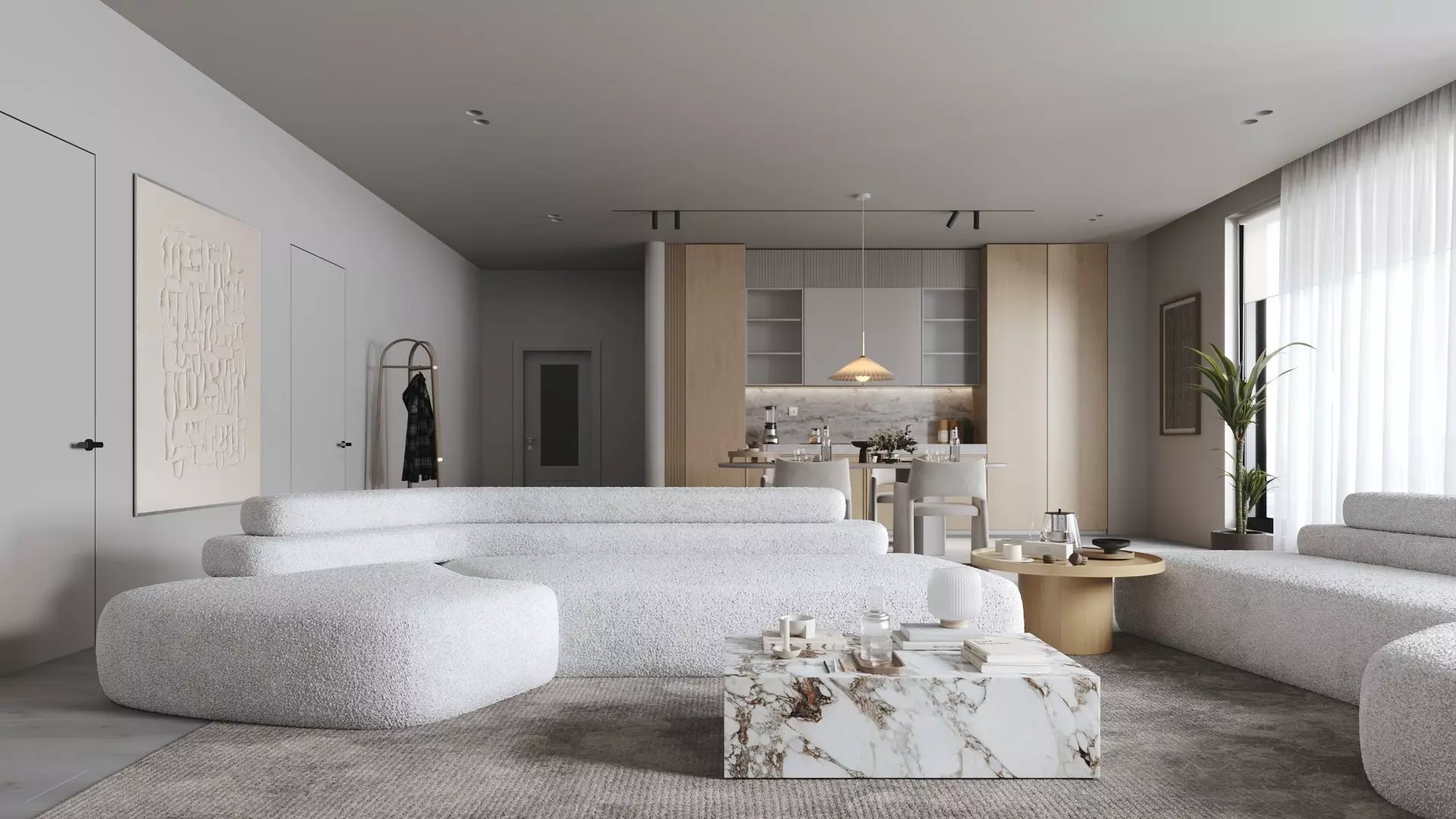 ProVis3D 046 - Japandi Interior 3D model