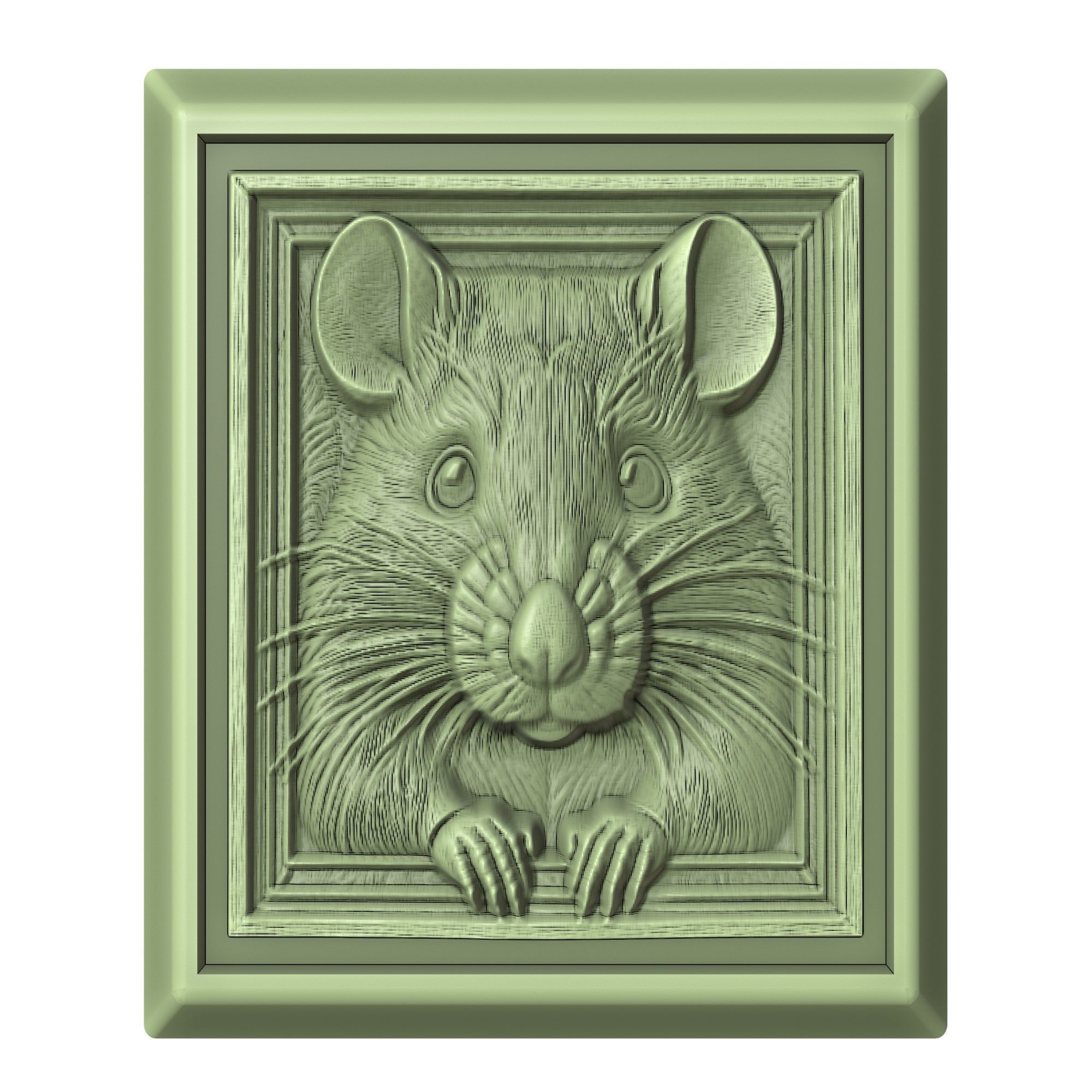 Rat Animal 3D print model_2