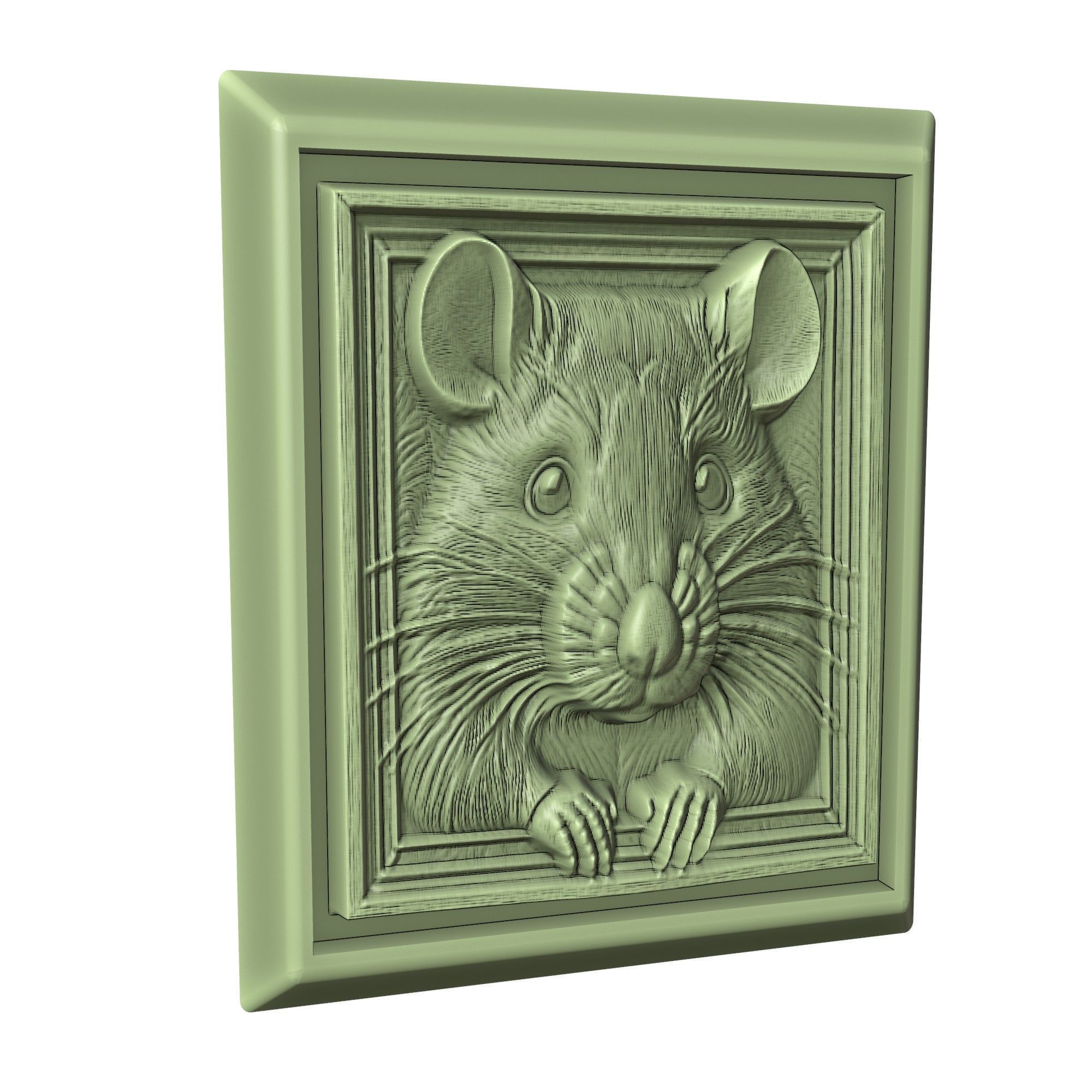 Rat Animal 3D print model_3