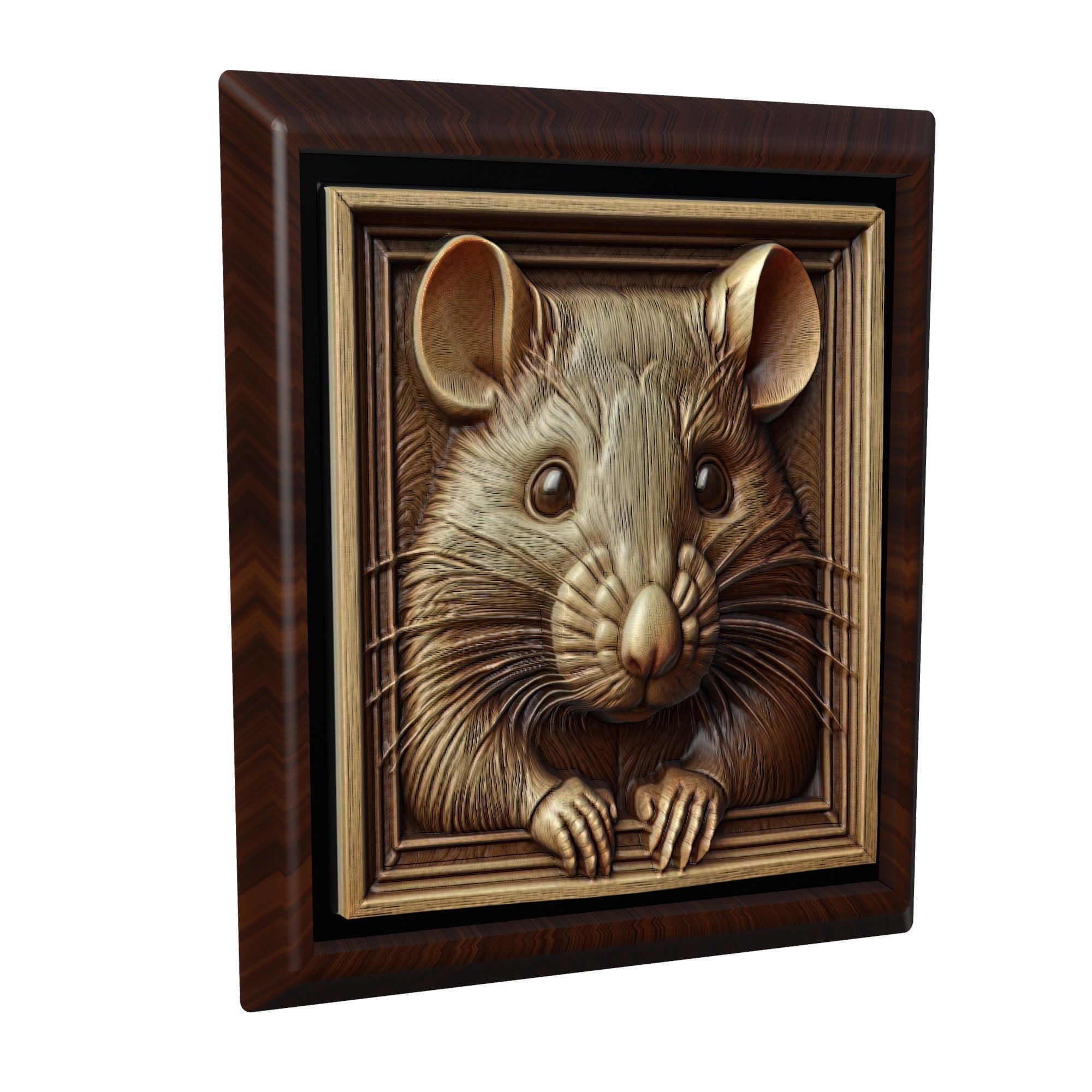 Rat Animal 3D print model_1