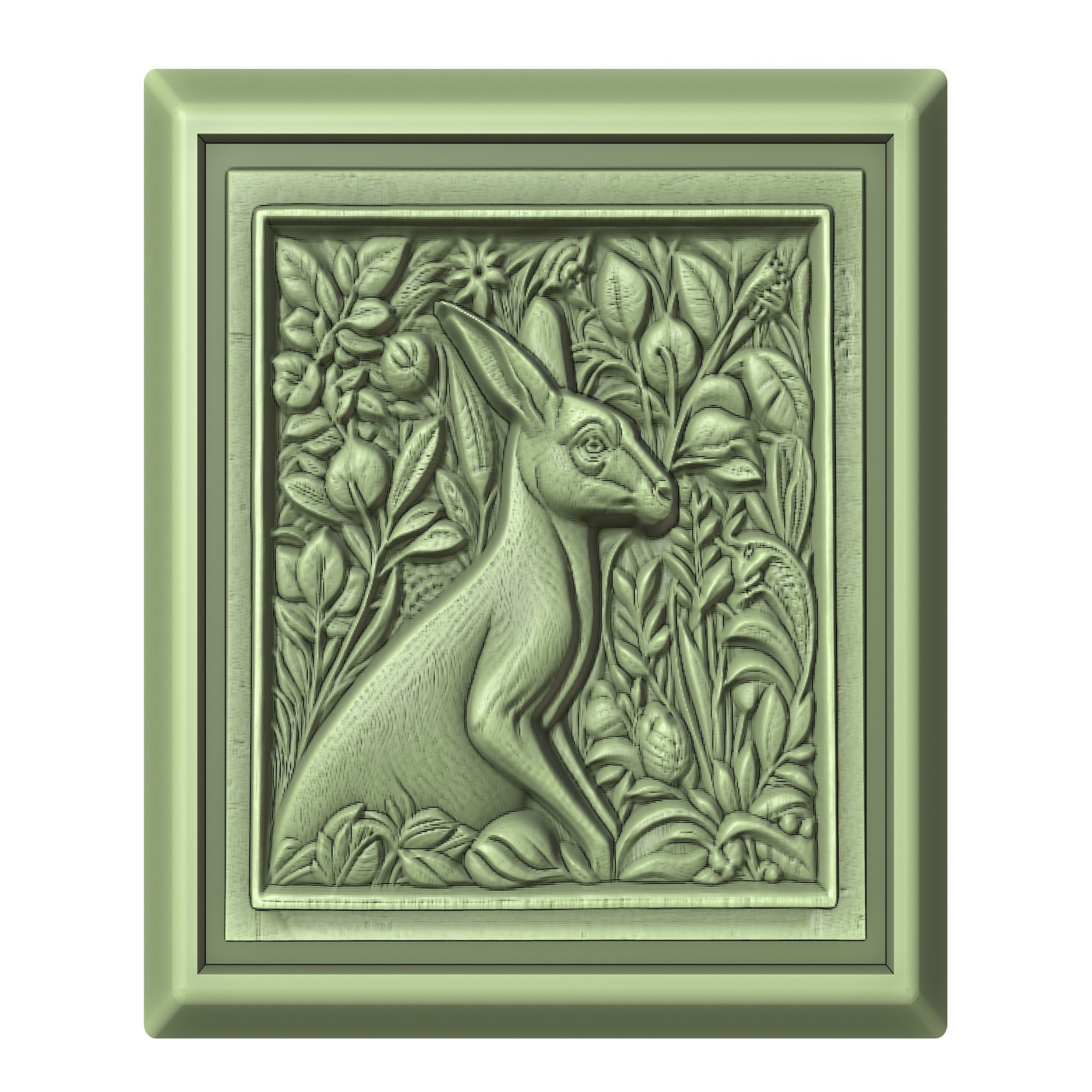 Kangaroo Animal 3D print model_2