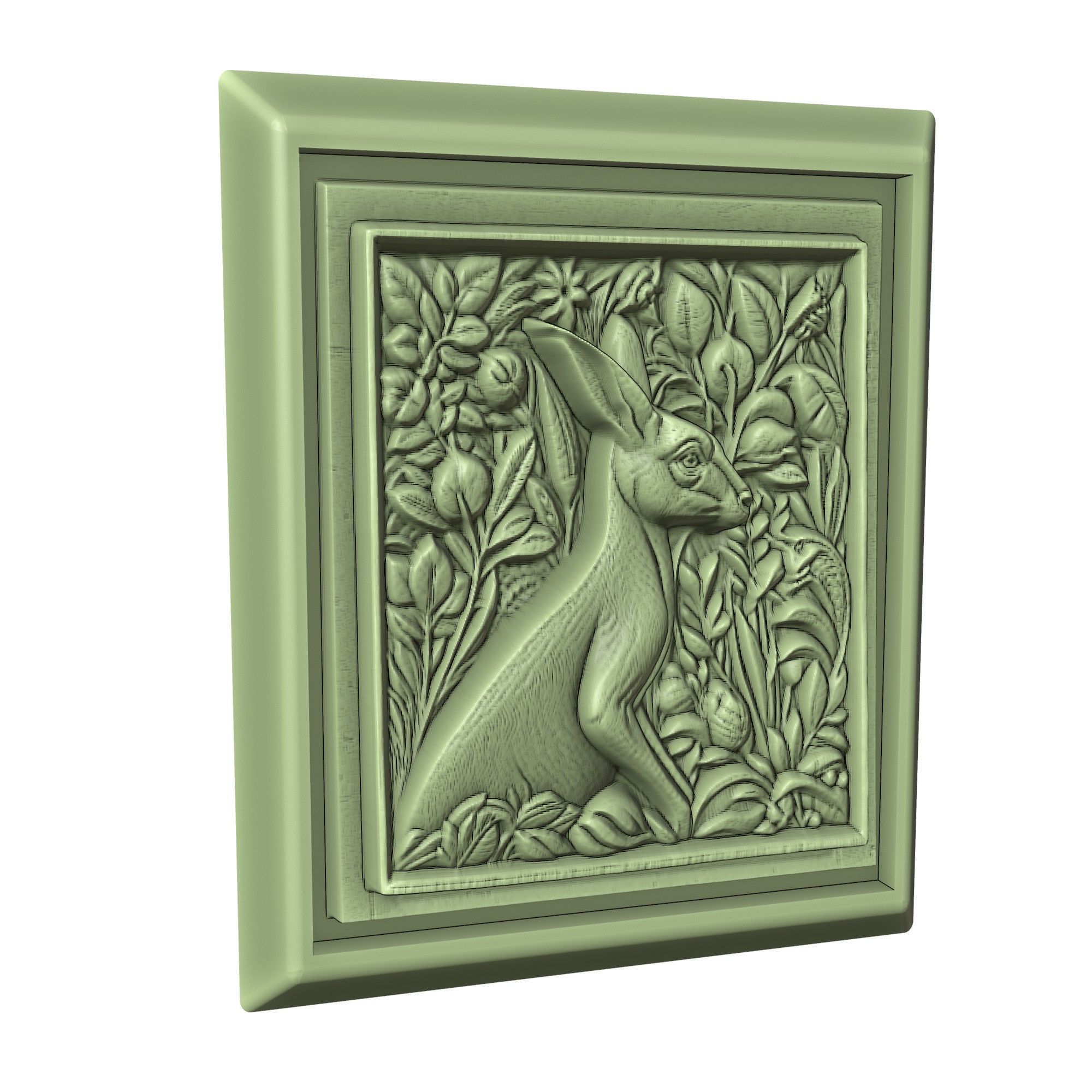 Kangaroo Animal 3D print model_3