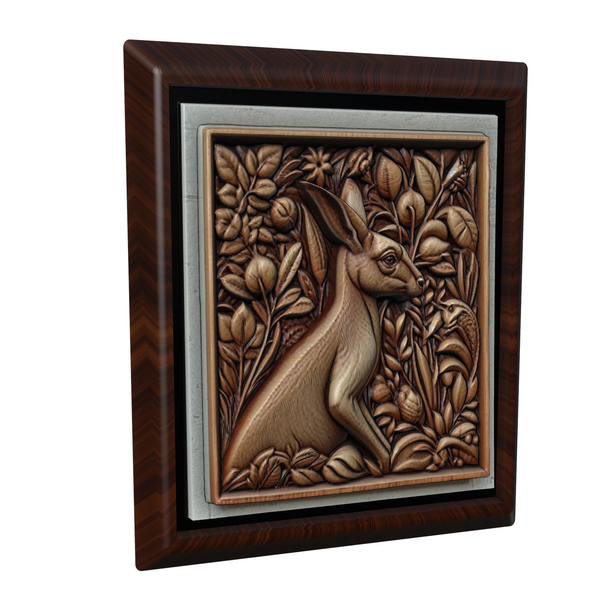 Kangaroo Animal 3D print model_1