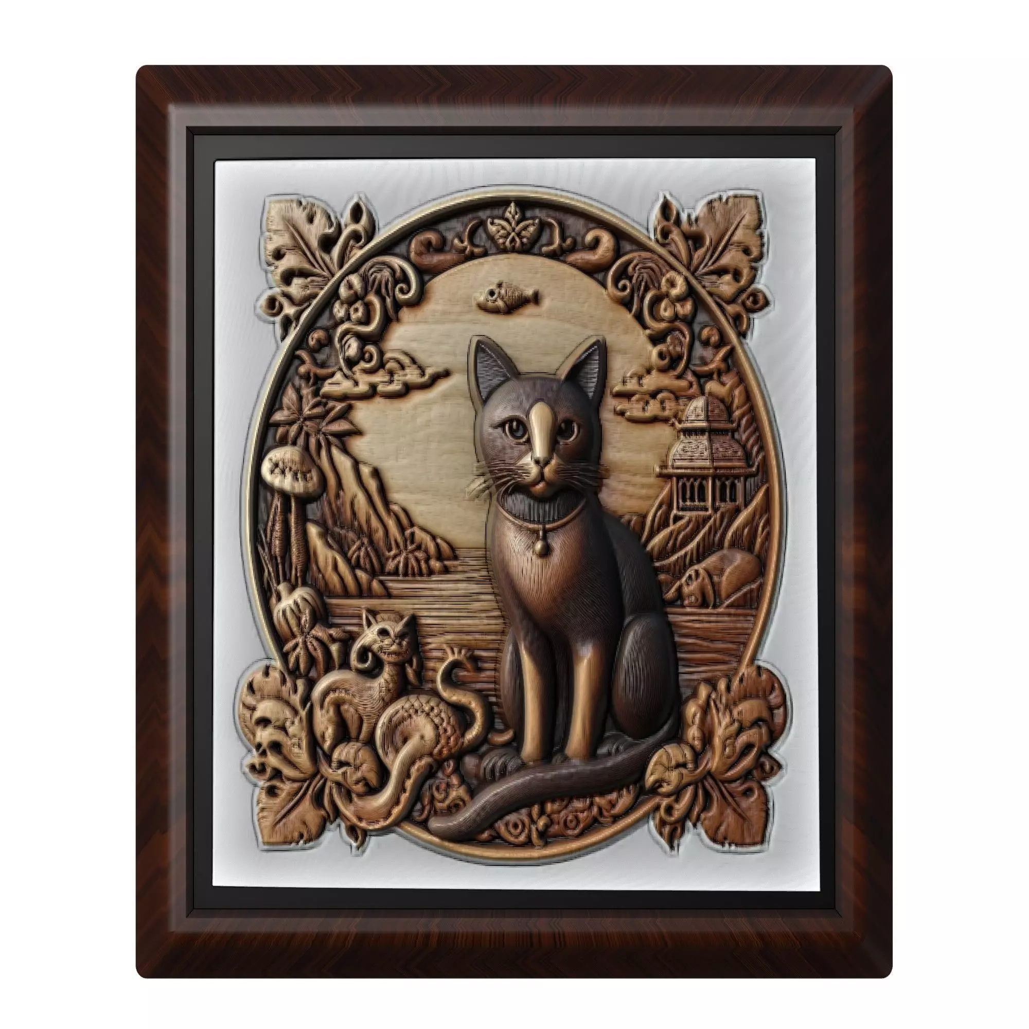 Cat Animal 3D print model_0