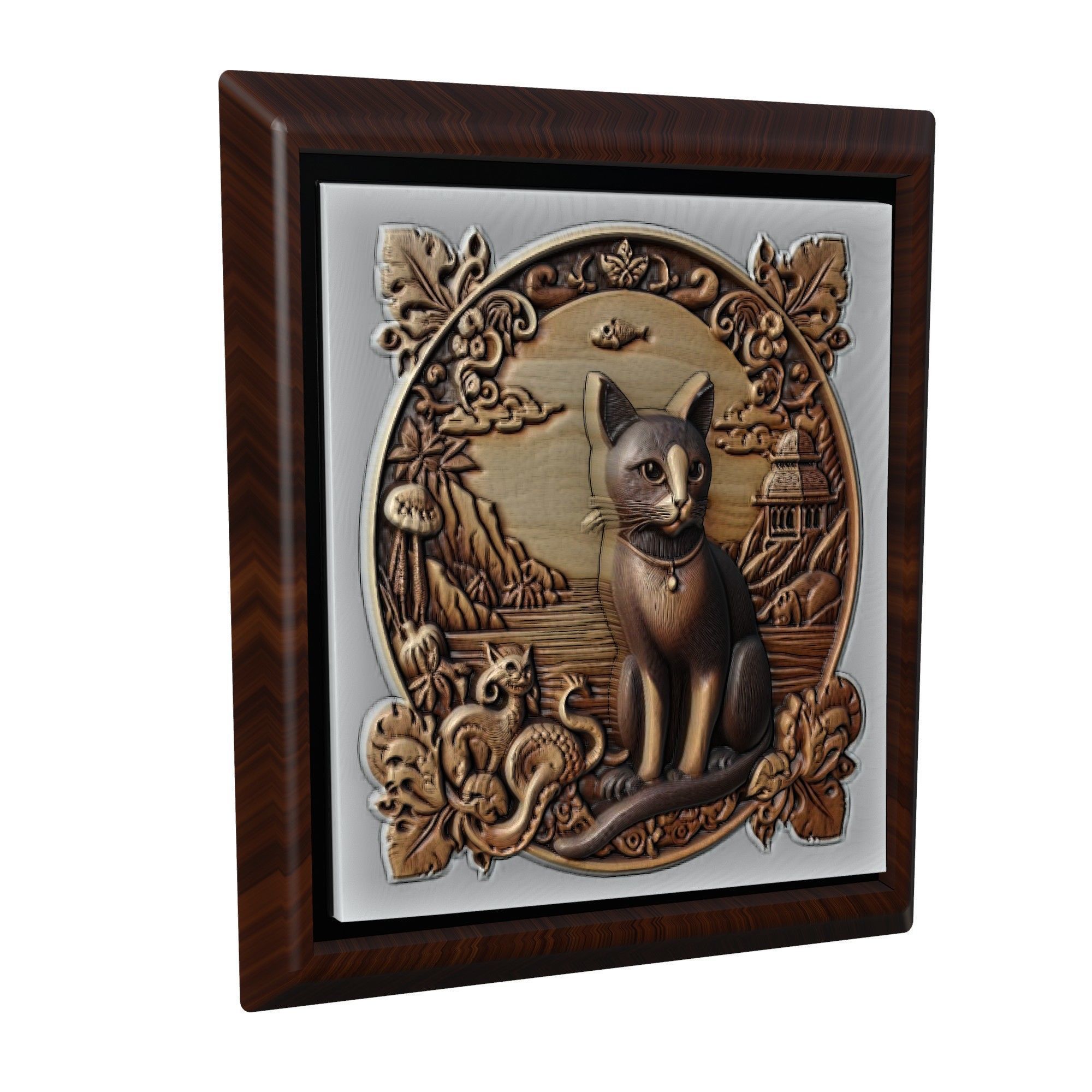 Cat Animal 3D print model_1