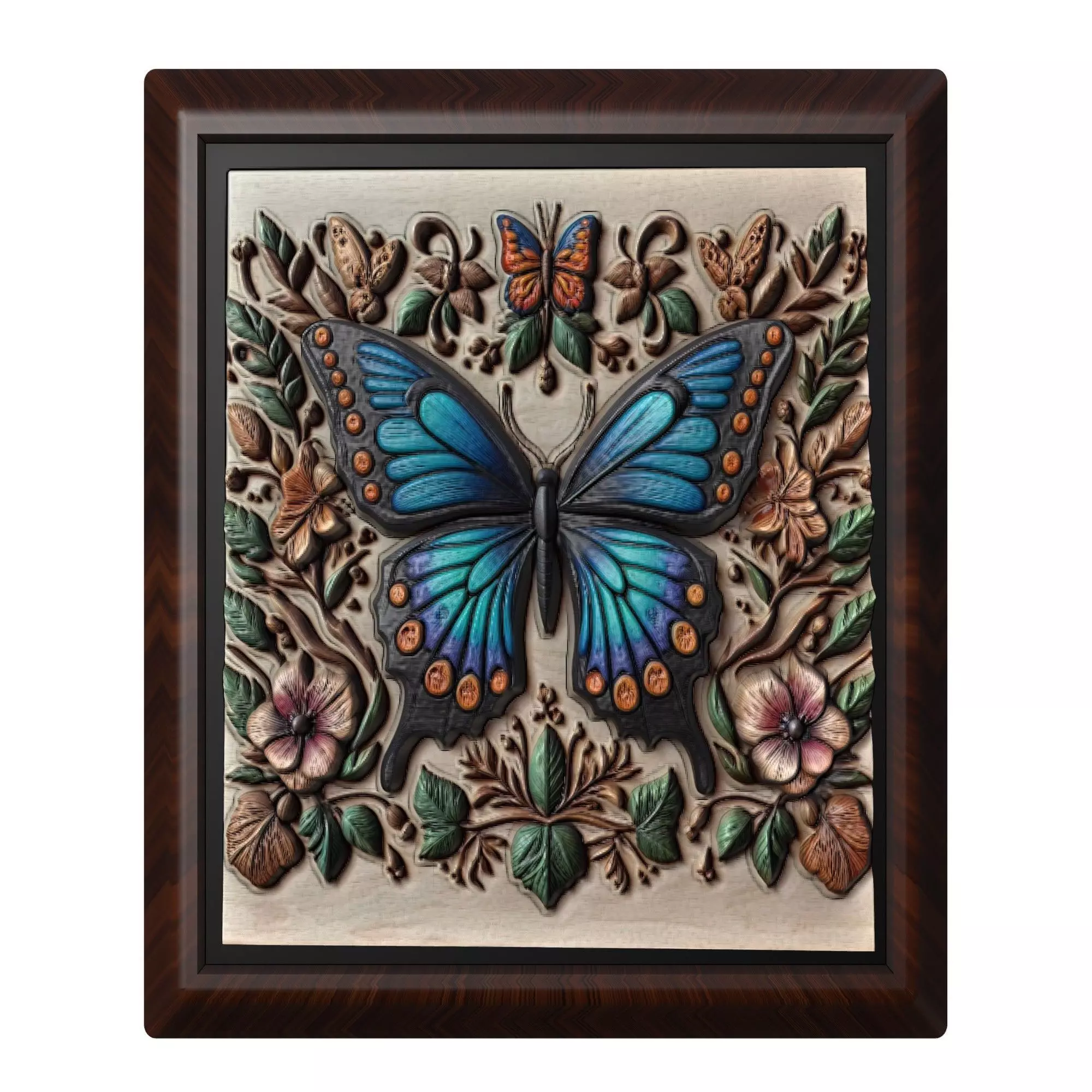 Butterfly Animal 3D print model_0