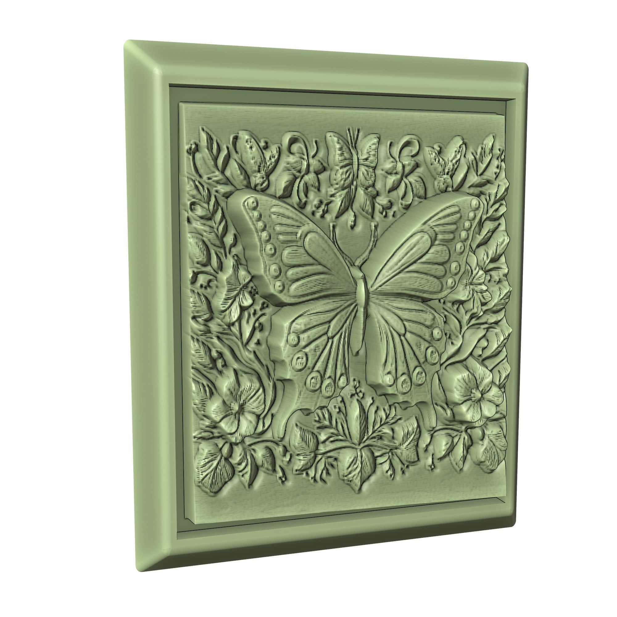 Butterfly Animal 3D print model_3