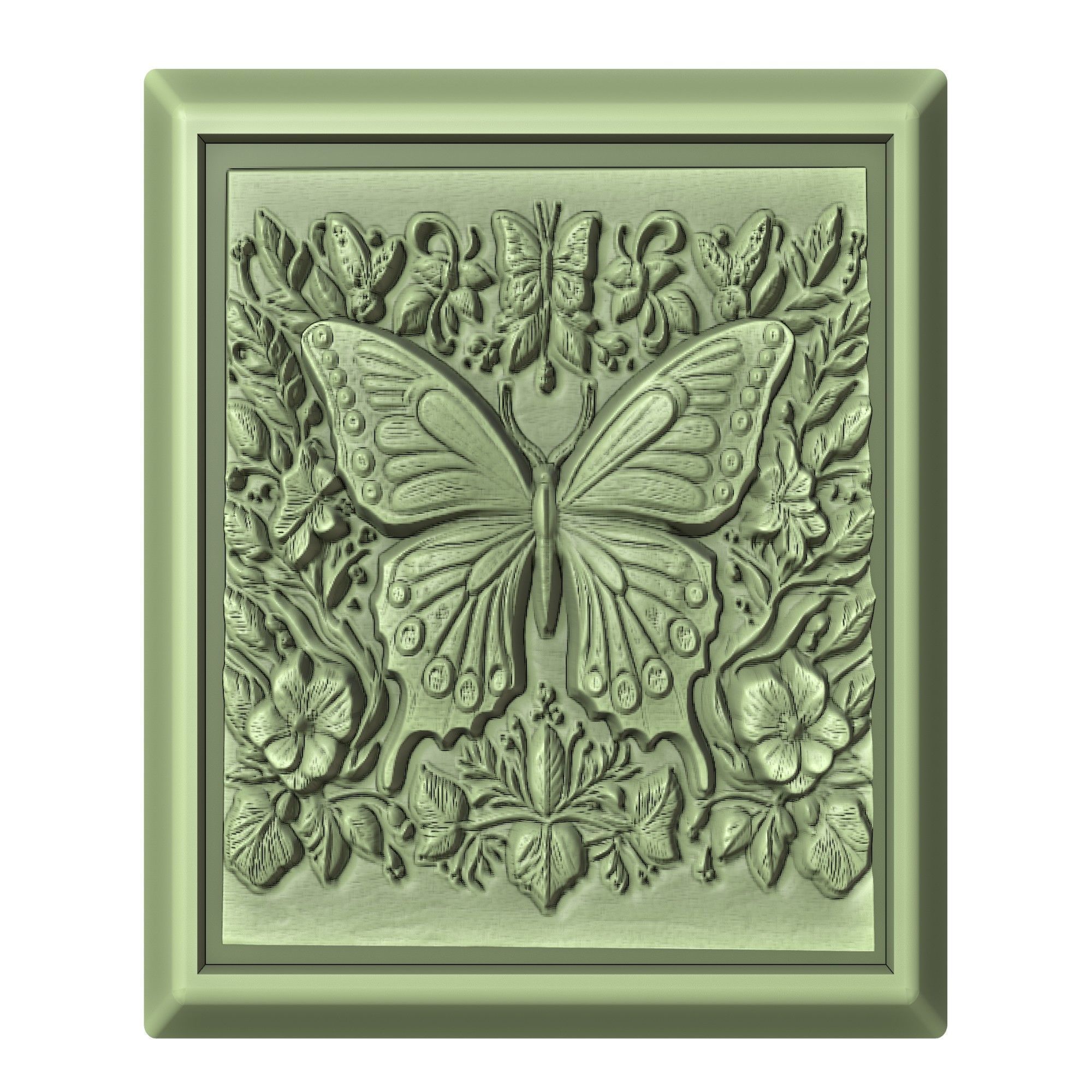 Butterfly Animal 3D print model_2