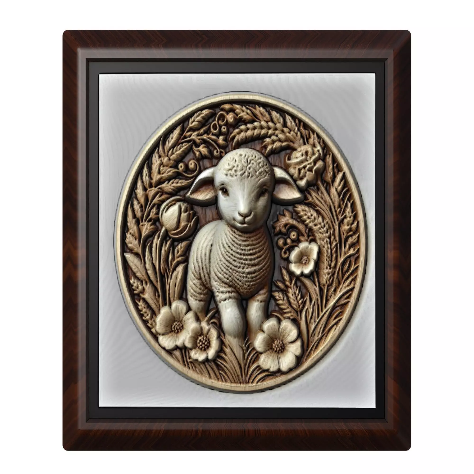 Lamb Animal 3D print model_0