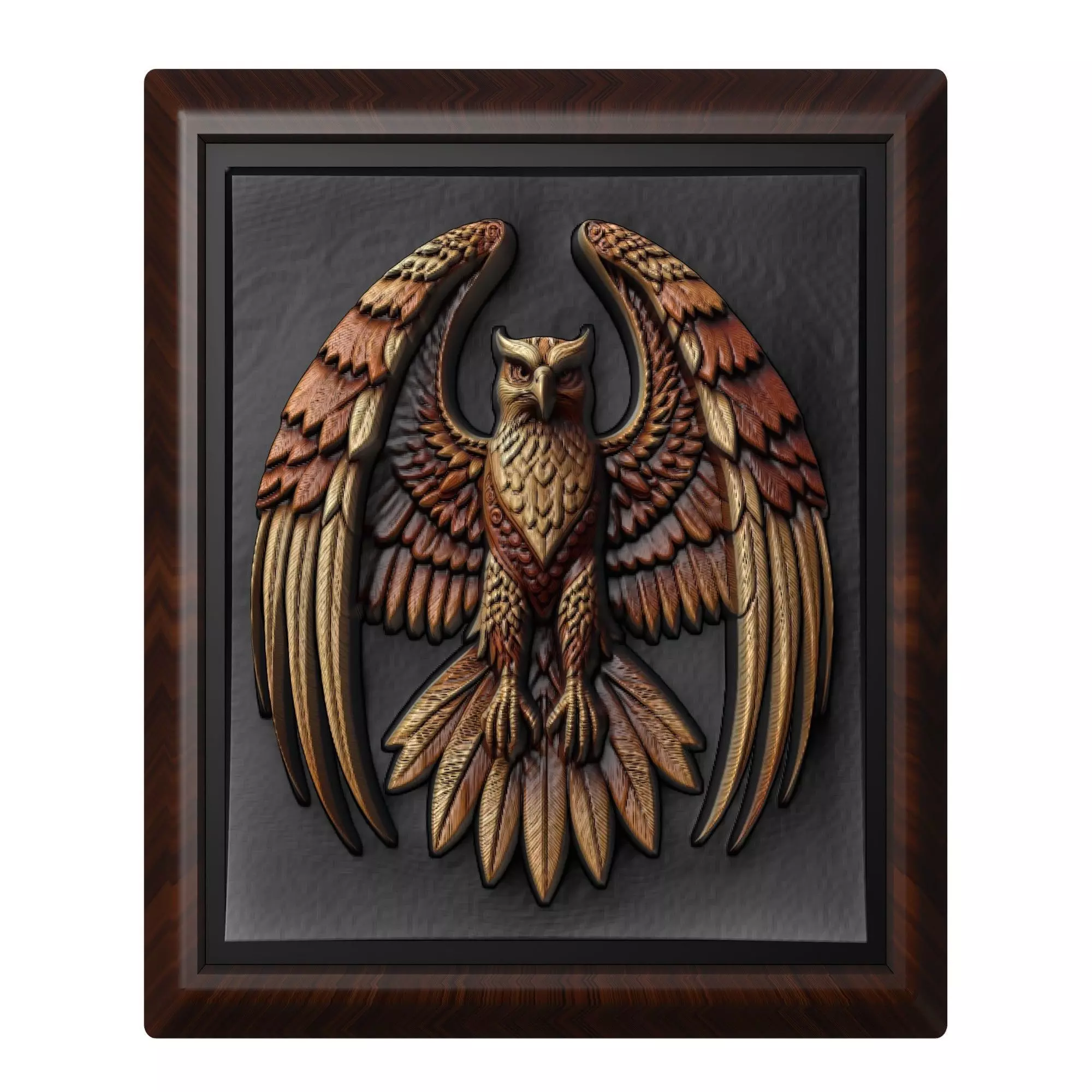 Hawk Animal 3D print model_0