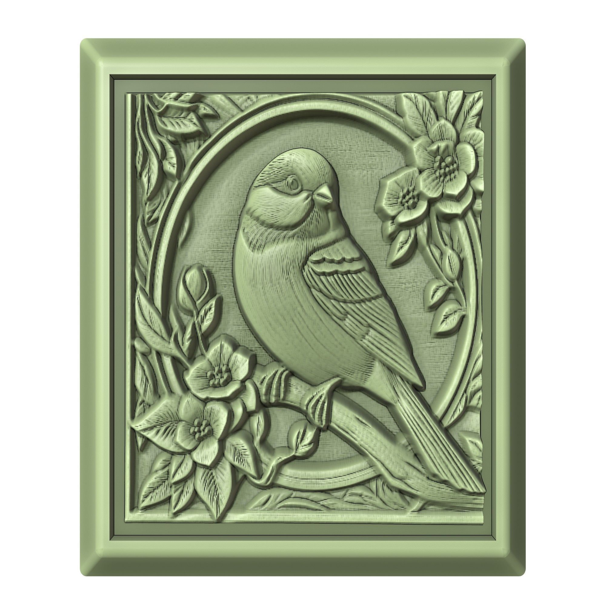 Sparrow Animal 3D print model_2