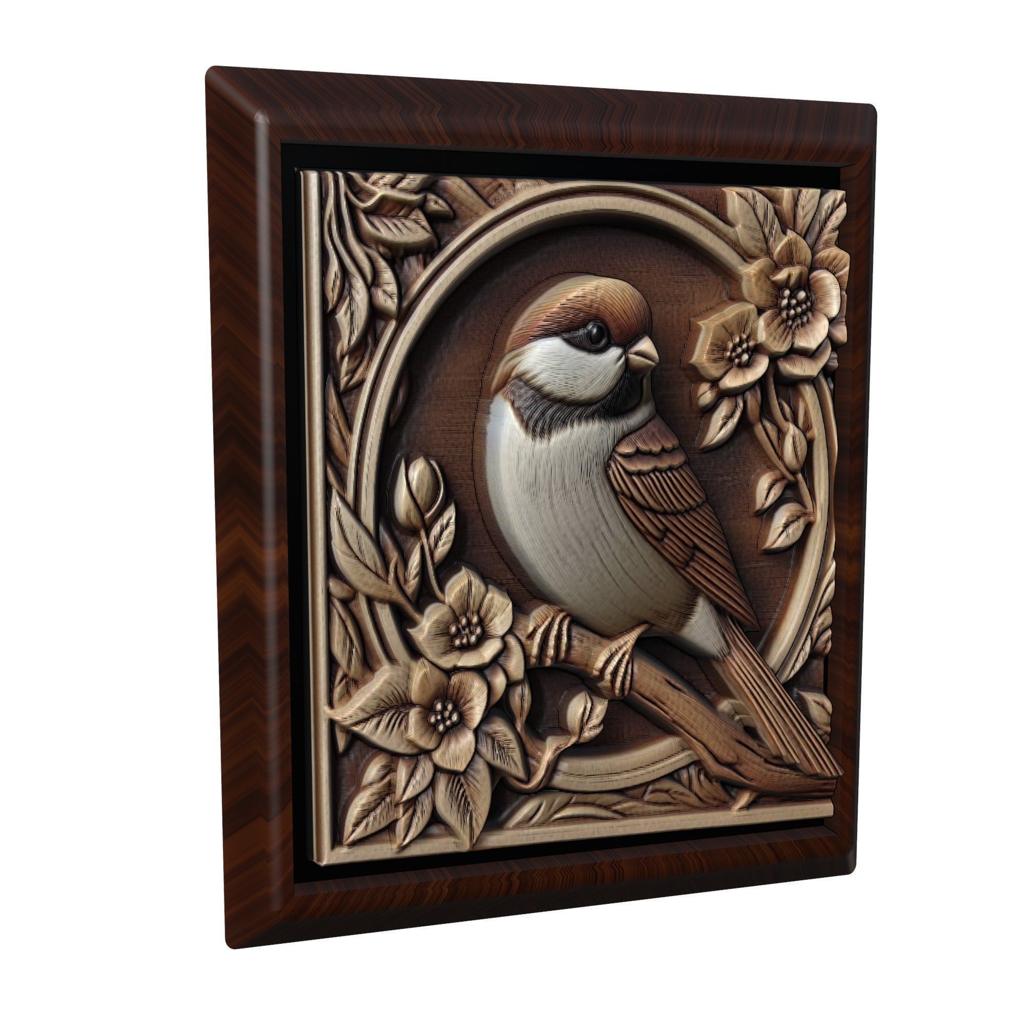 Sparrow Animal 3D print model_1