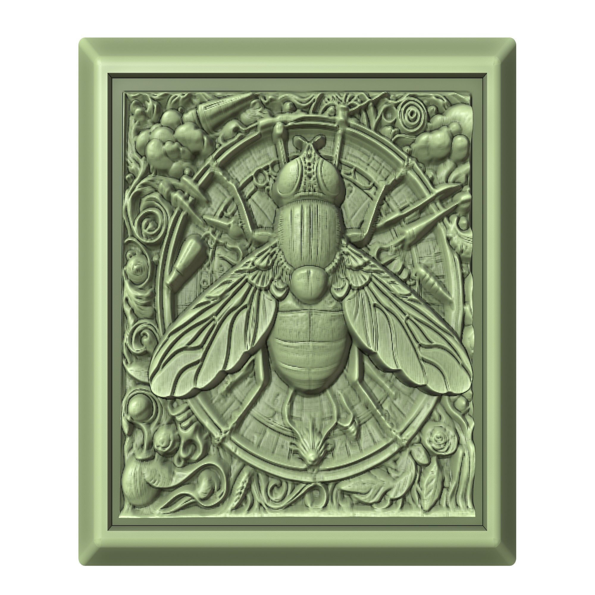 Fly Animal 3D print model_2